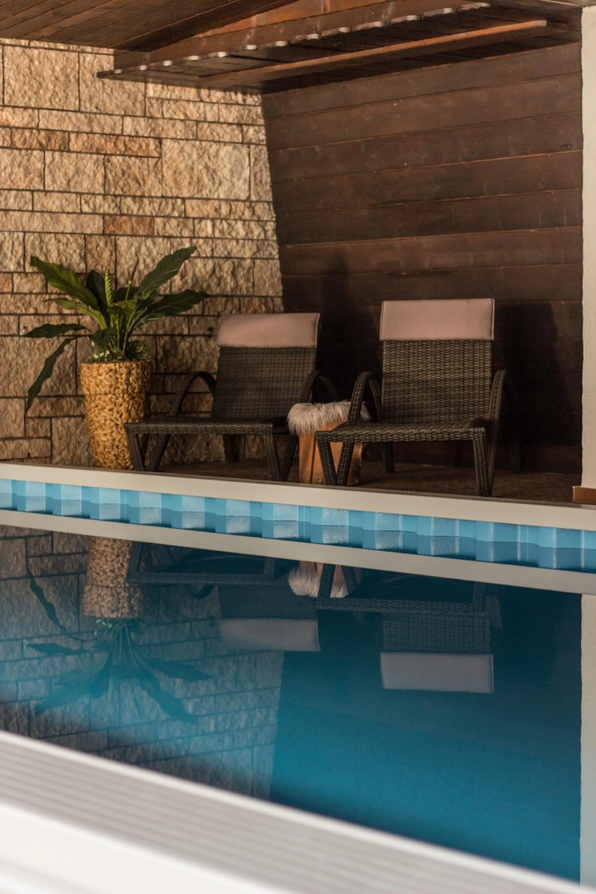 Swimming pool in Pension Christophorus Hotel Garni