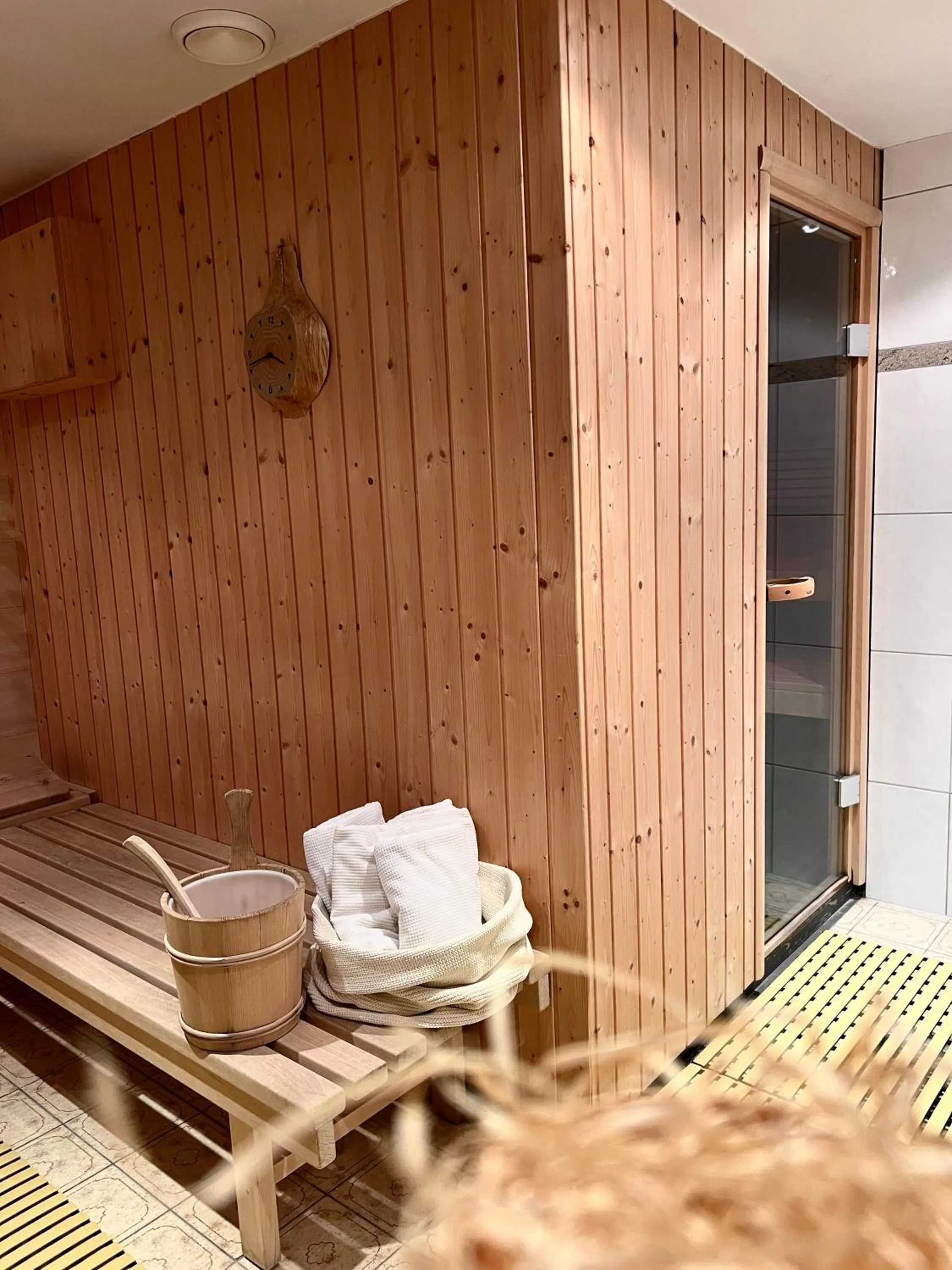 Sauna in Pension Christophorus Hotel Garni