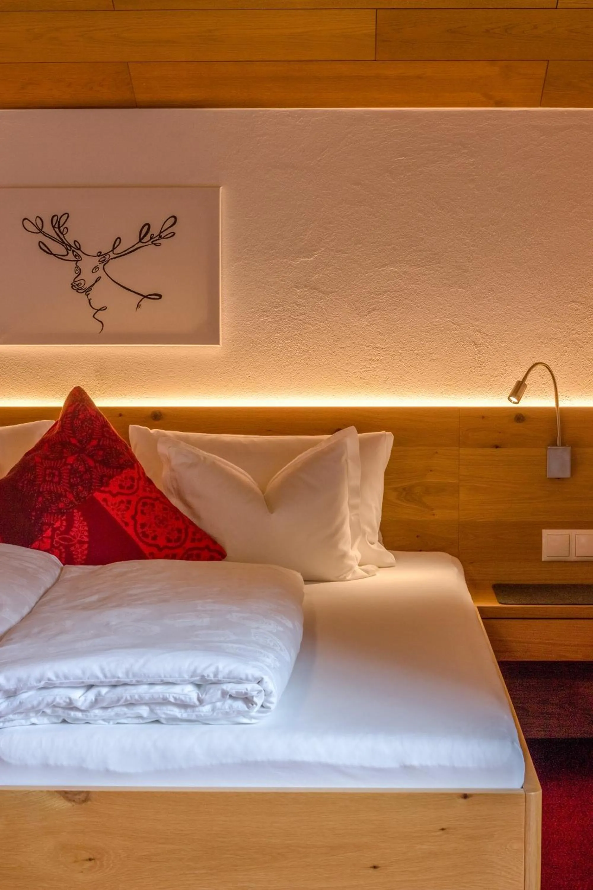 Bedroom, Bed in Pension Christophorus Hotel Garni
