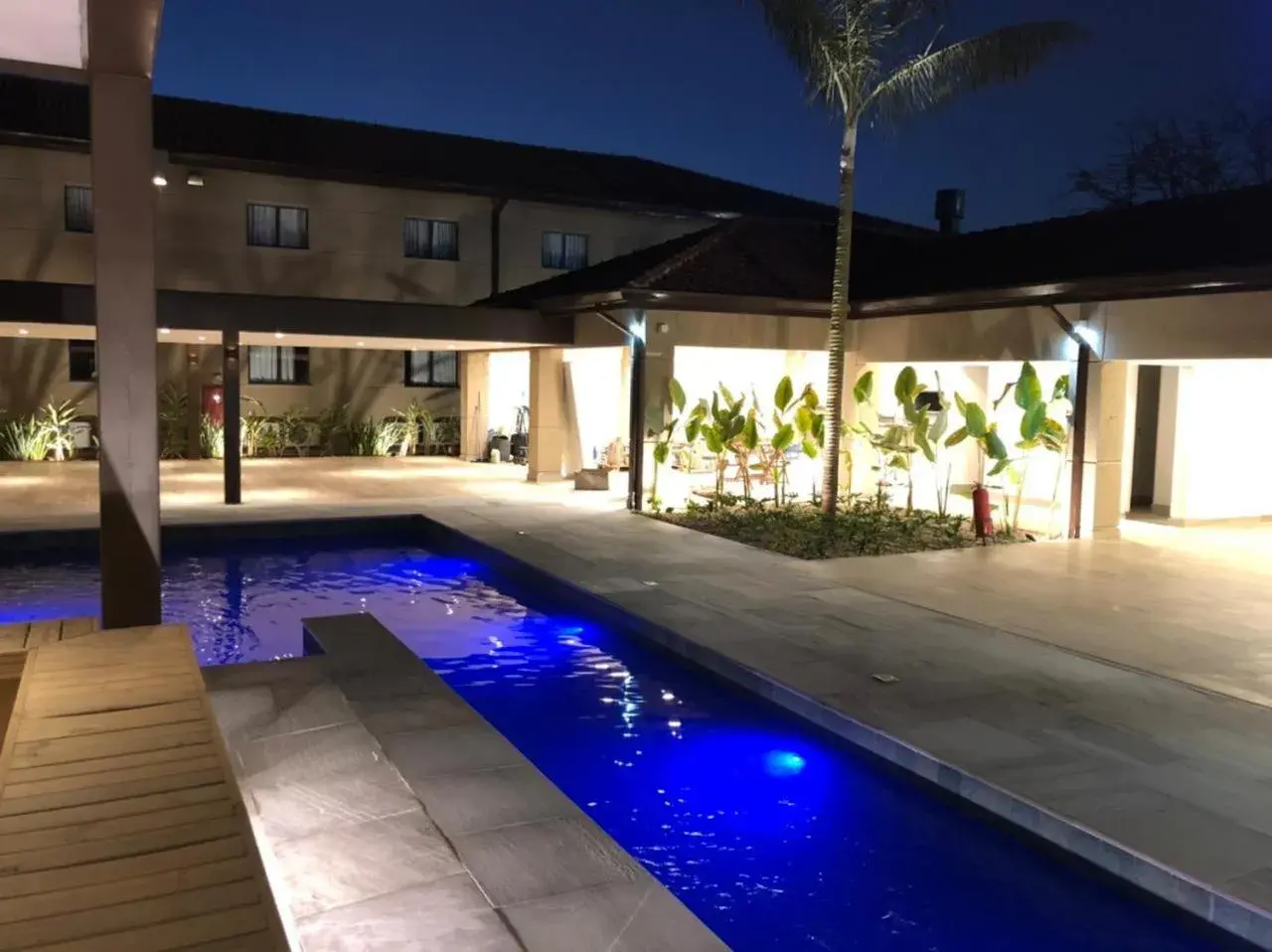 Pool view in Fildi Hotel Pool view in Fildi Hotel