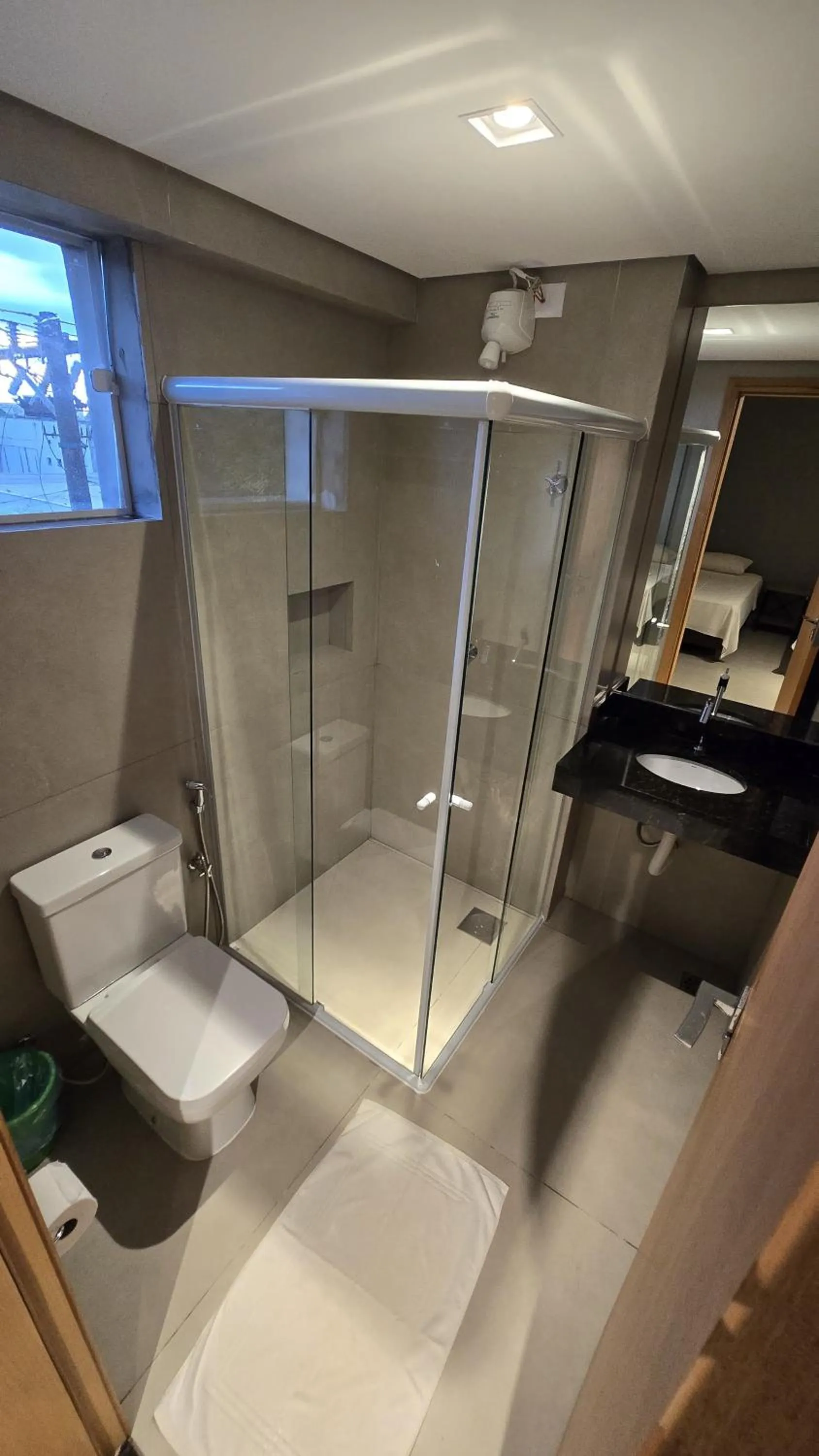 Shower in Bravo City Hotel Dourados