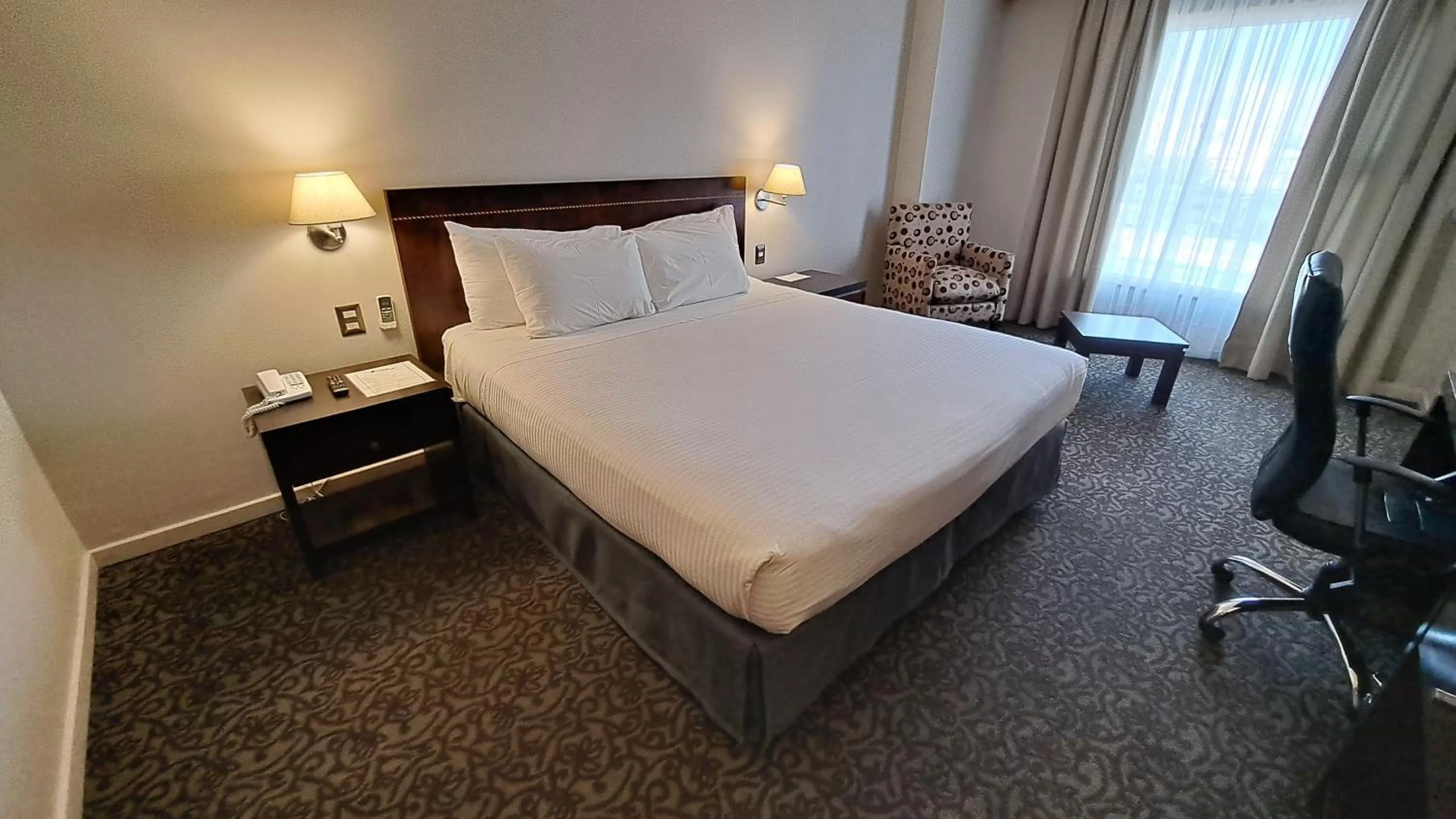 Bedroom, Bed in Hotel Diego de Almagro Iquique