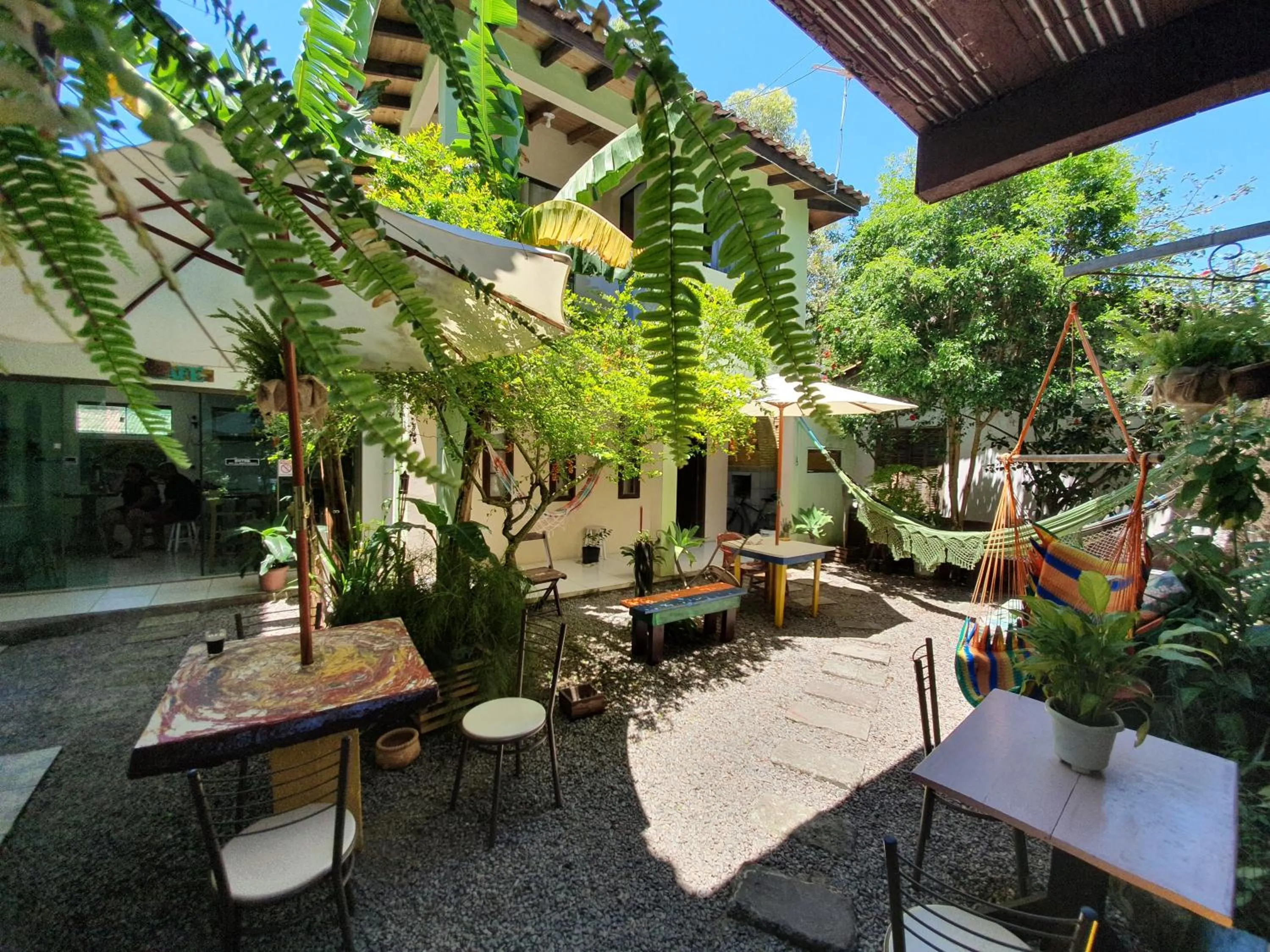 Patio in Pousada Bem te vi