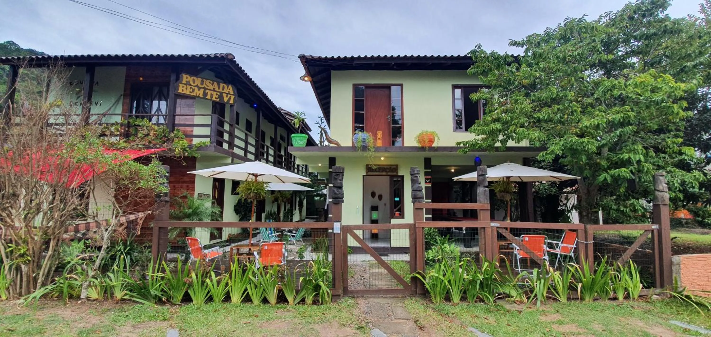 Patio in Pousada Bem te vi