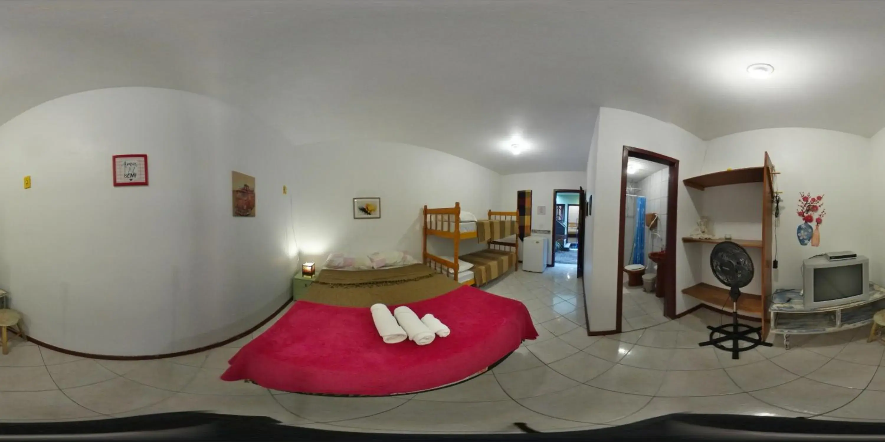 Family Room with Bathroom in Pousada Bem te vi Family Room with Bathroom in Pousada Bem te vi