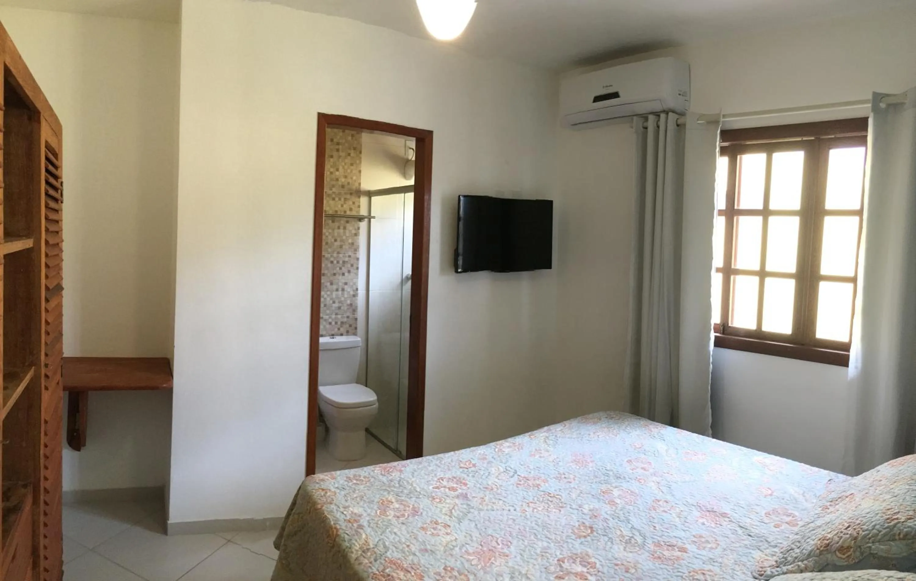 Bedroom, Bed in Pousada Canto do Rio