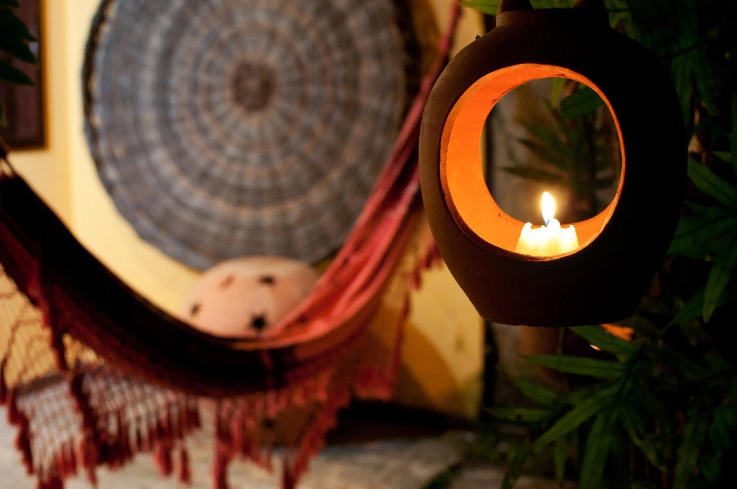 Decorative detail in Pousada Canto do Rio