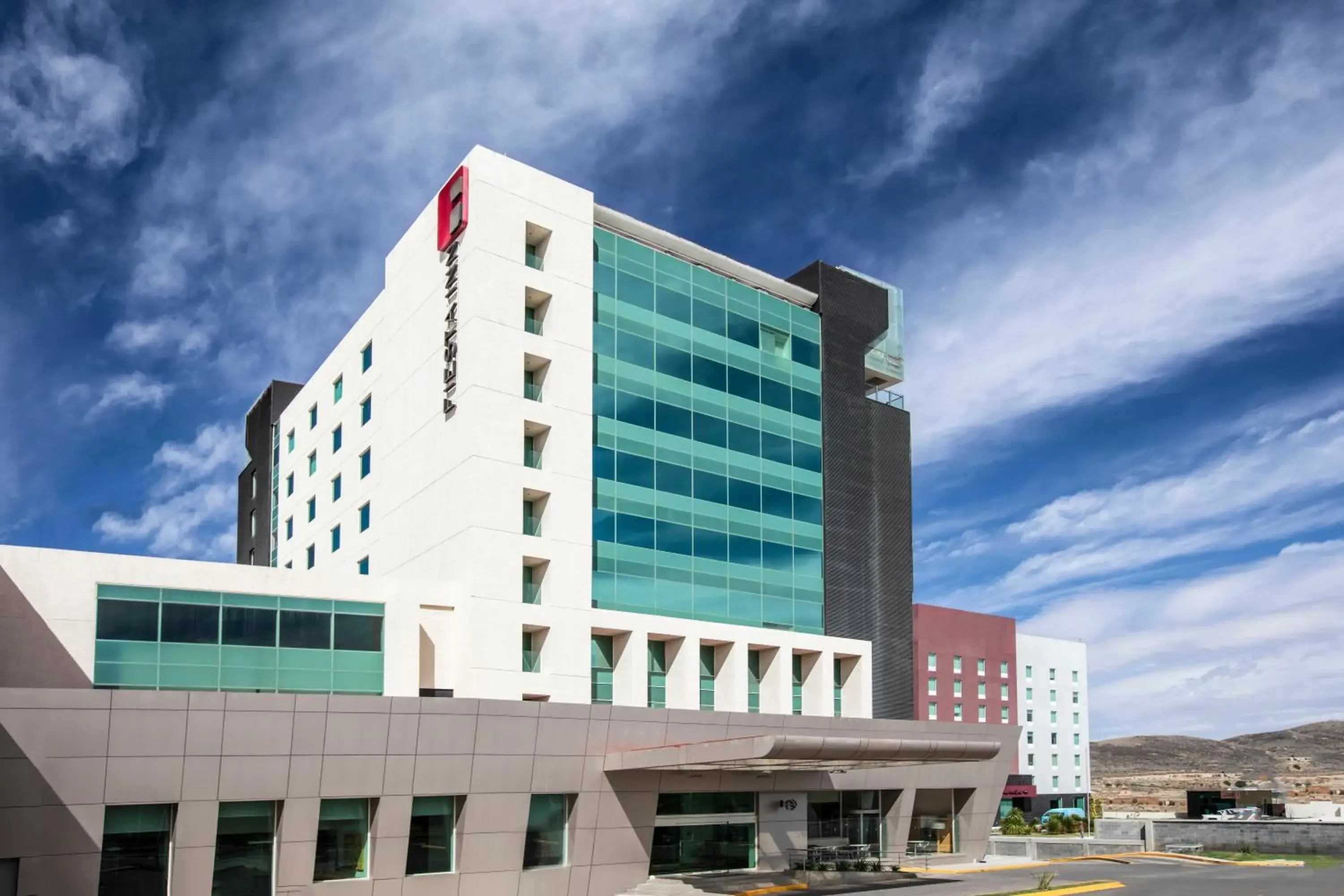 Property building in Fiesta Inn Zacatecas Property building in Fiesta Inn Zacatecas