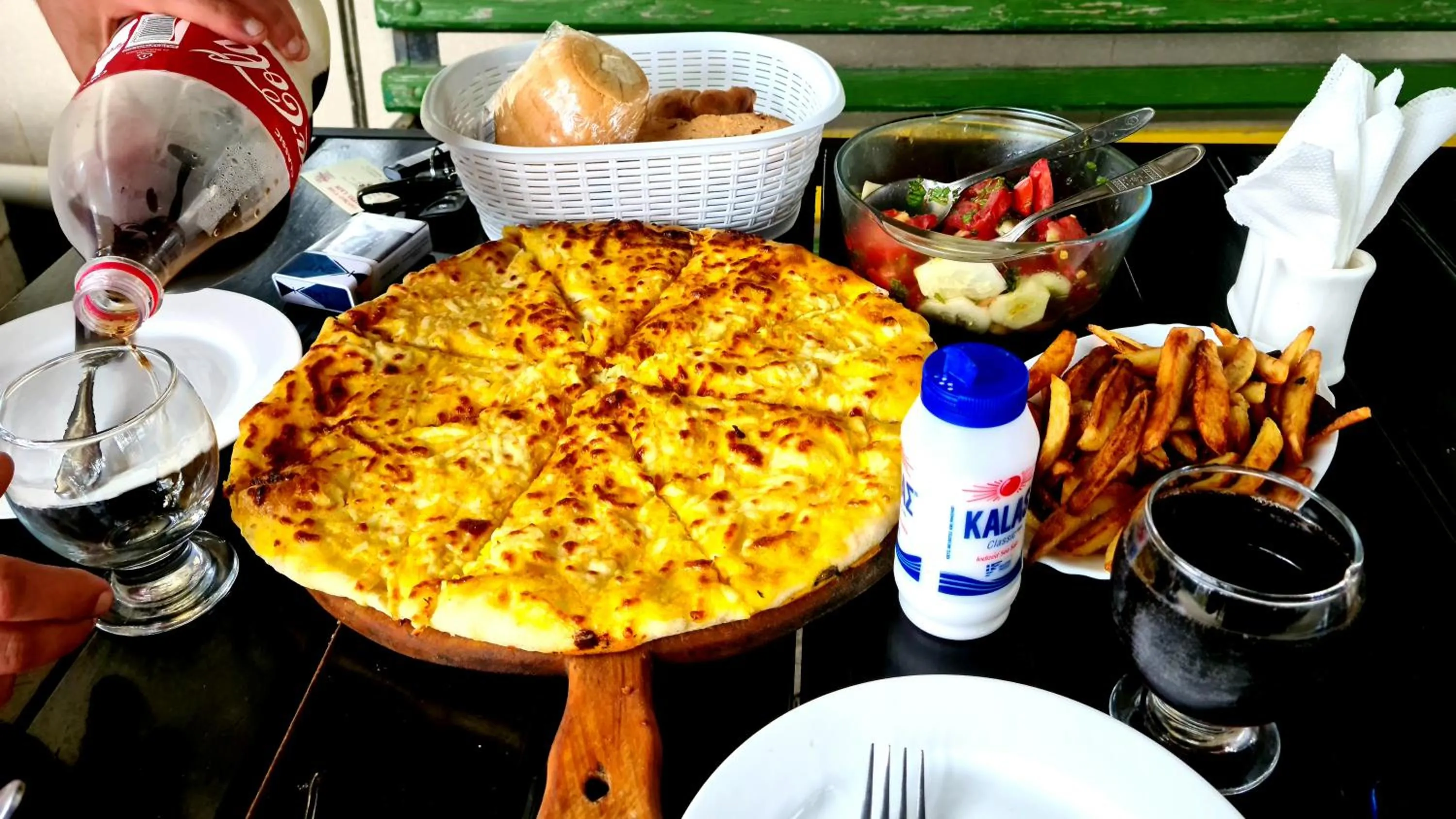 Food and drinks in My House in Akhaltsikhe