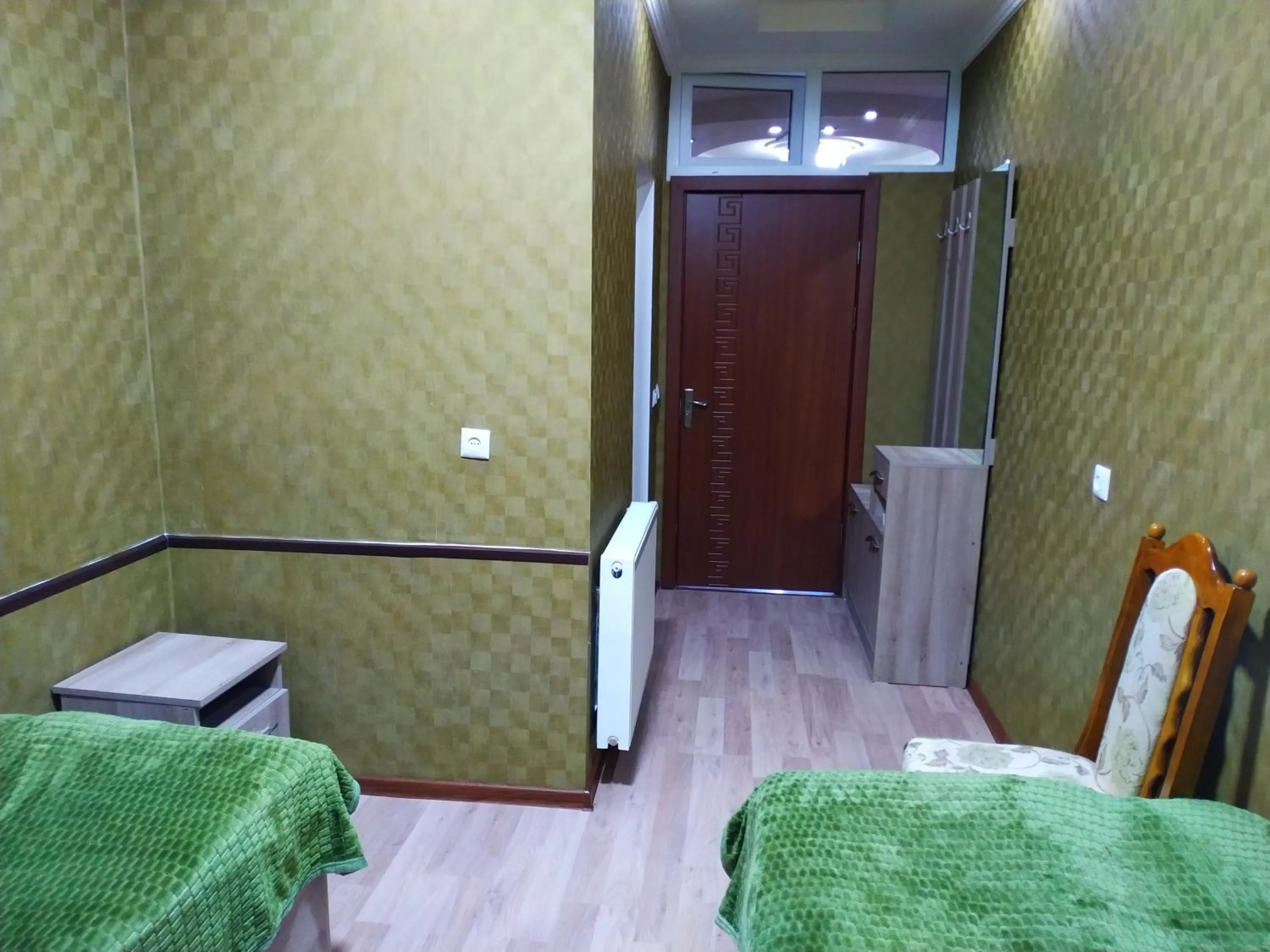 Seating area, Bed in My House in Akhaltsikhe