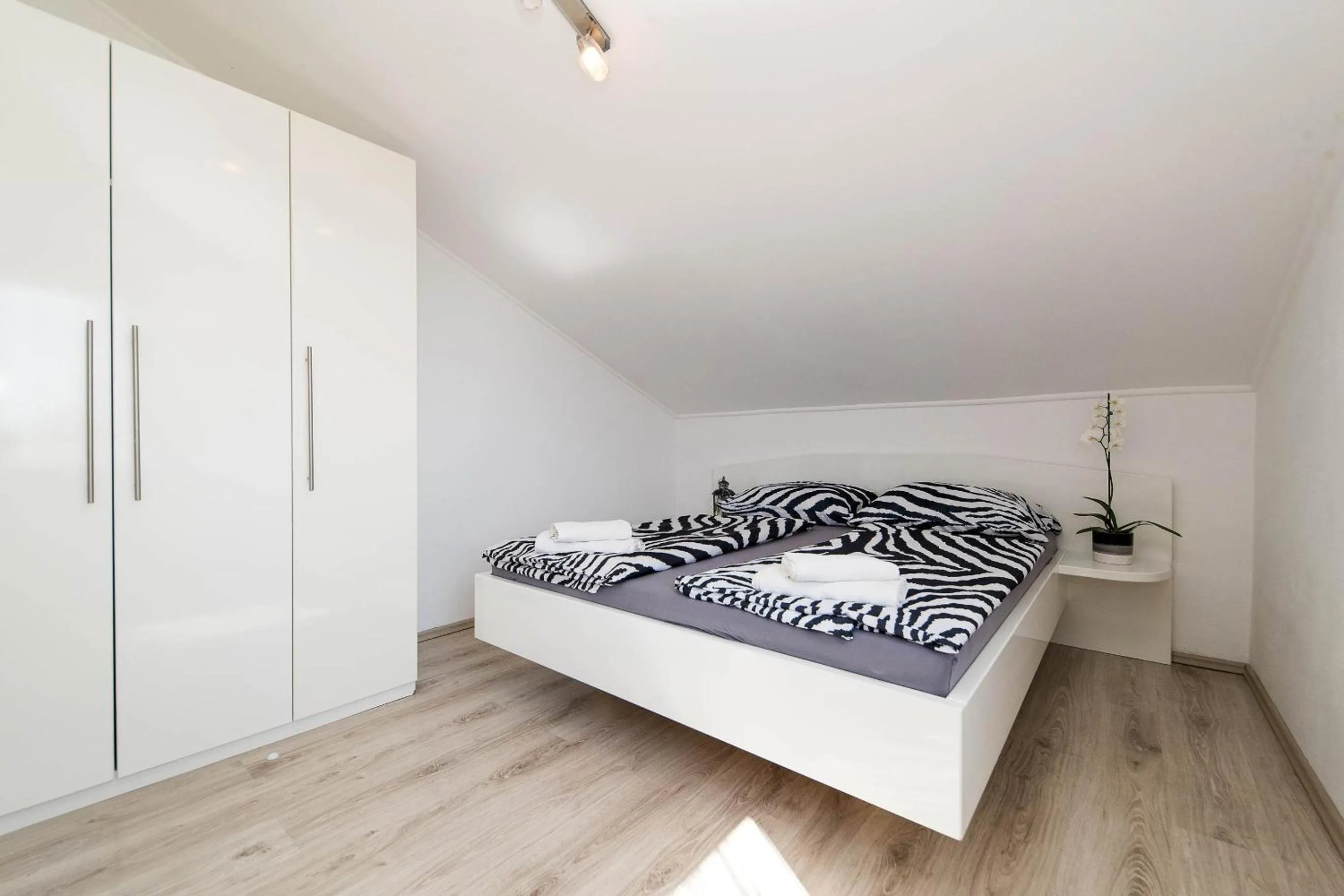 Bed in Apartmani Jordanka