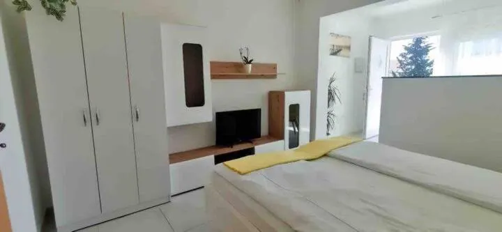 Bed in Apartmani Jordanka