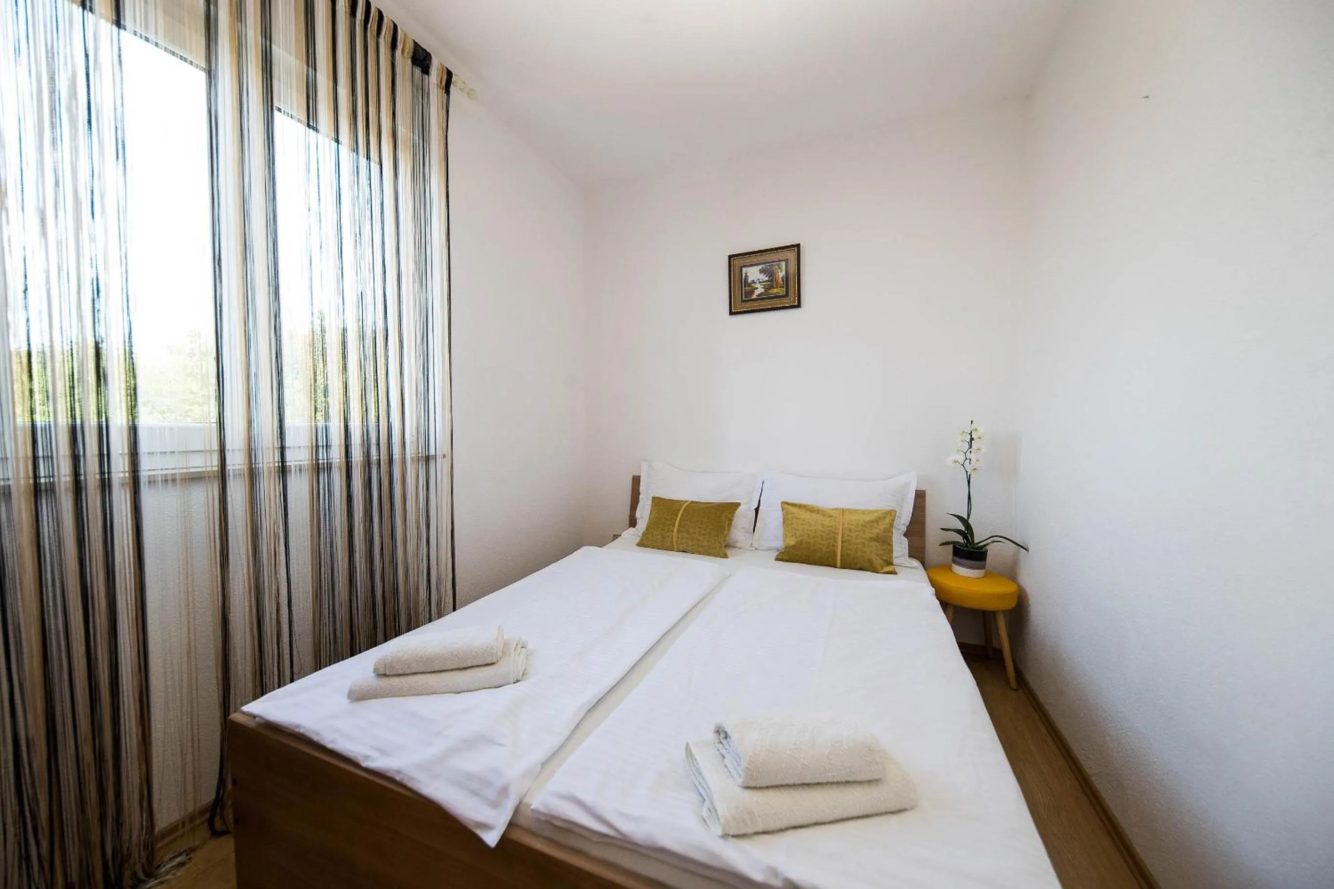 Bed in Apartmani Jordanka