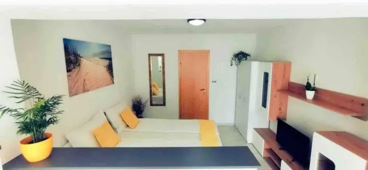 Bed in Apartmani Jordanka