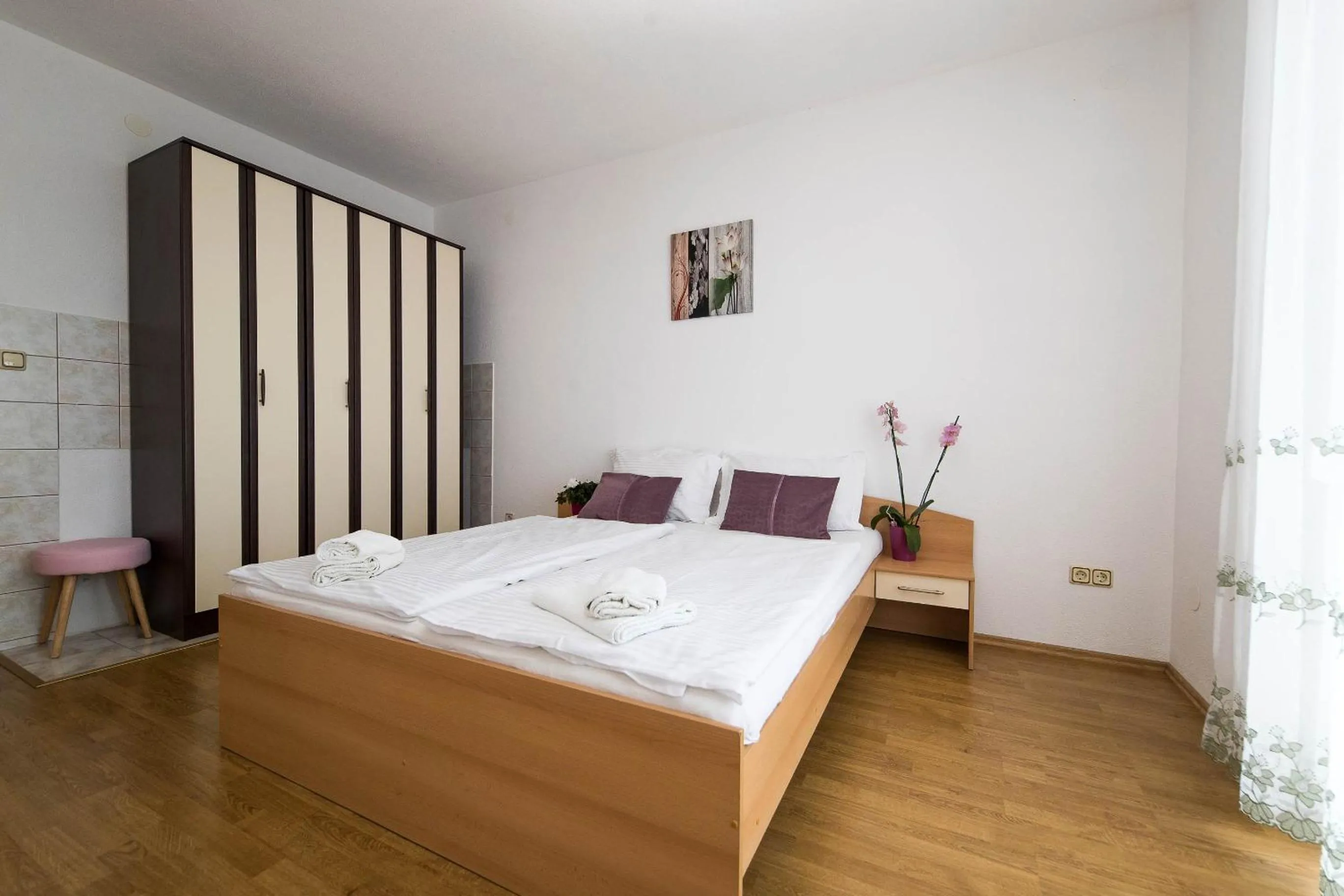 Bed in Apartmani Jordanka