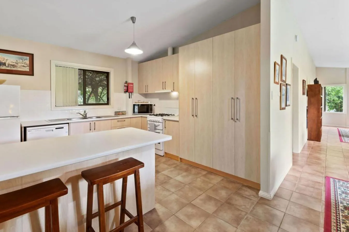 kitchen in Clarendon Chalets