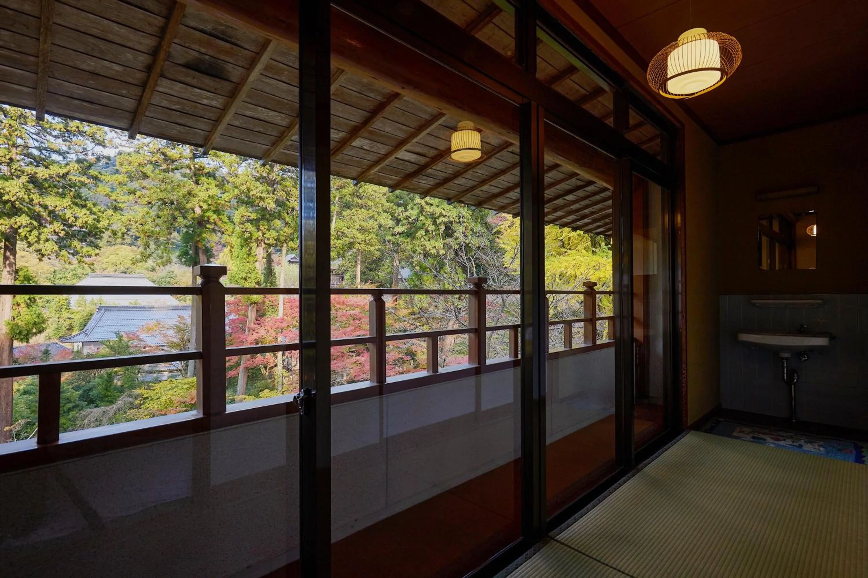 View (from property/room) in Ryokan Koyokan