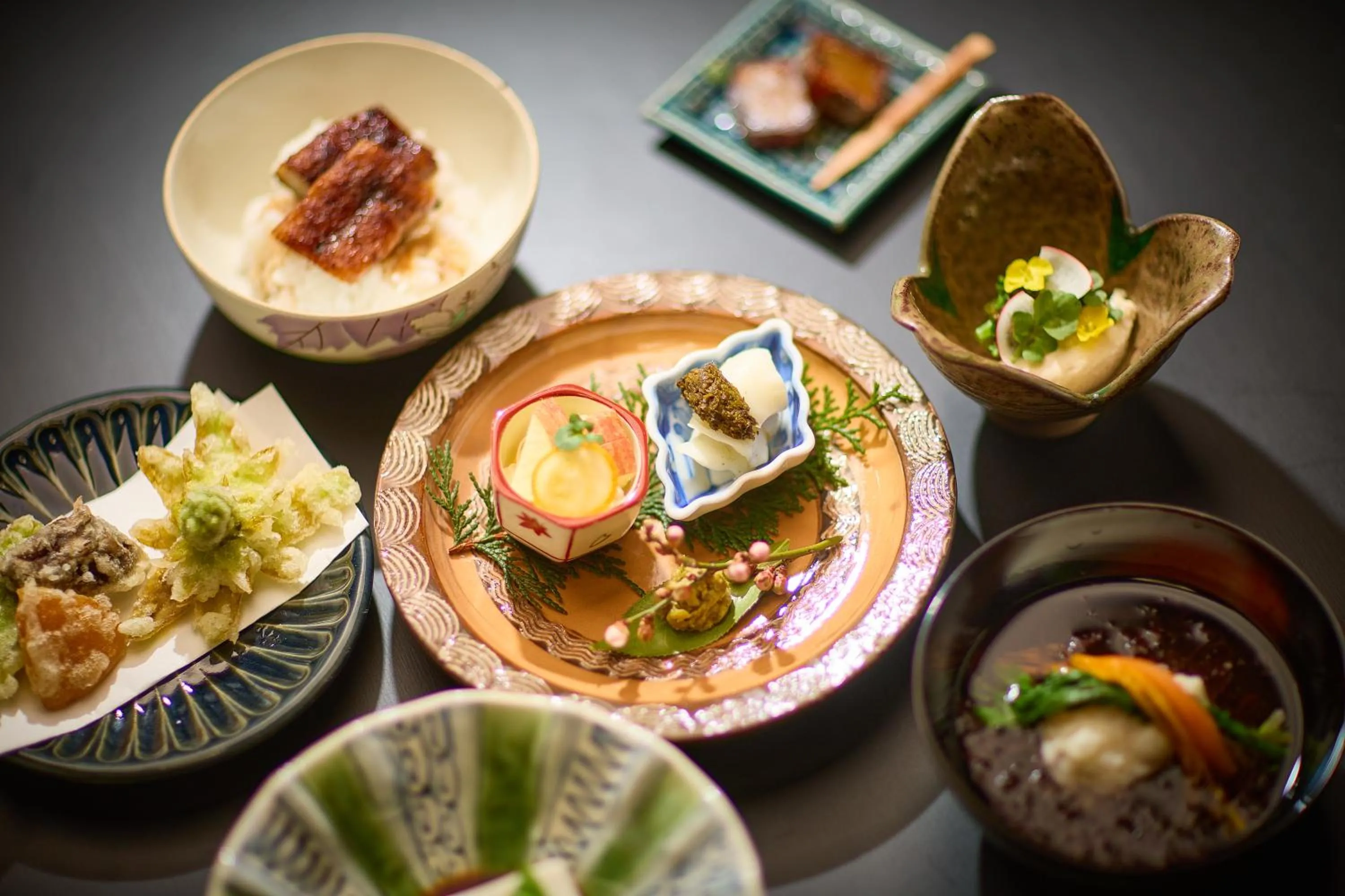 Dinner in Ryokan Koyokan