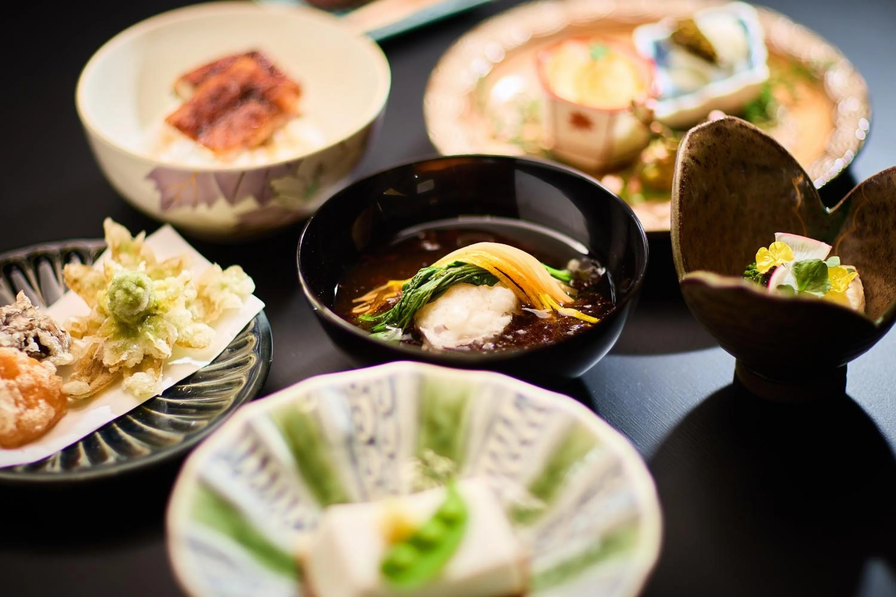 Dinner in Ryokan Koyokan