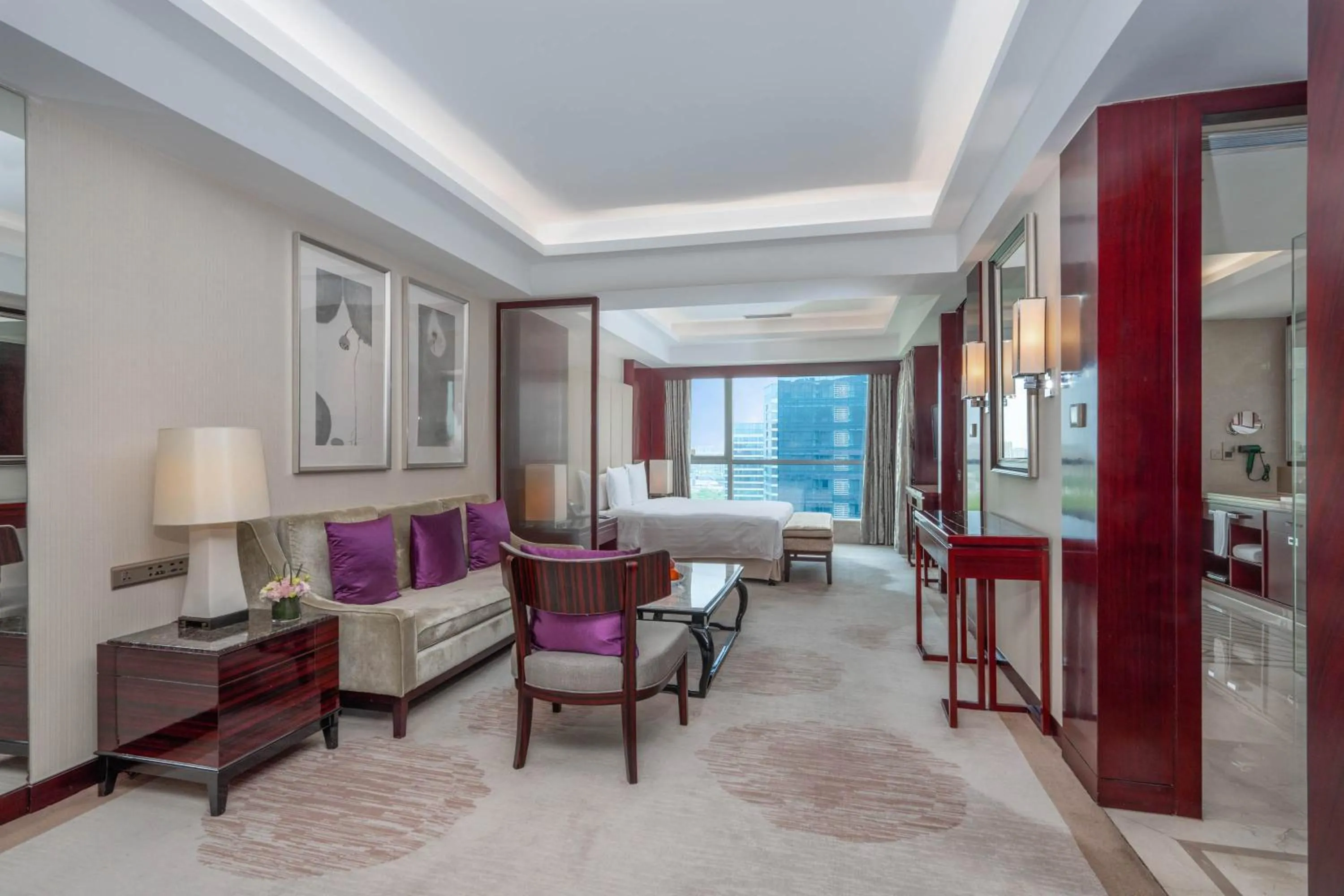 Photo of the whole room in Pan Pacific Ningbo