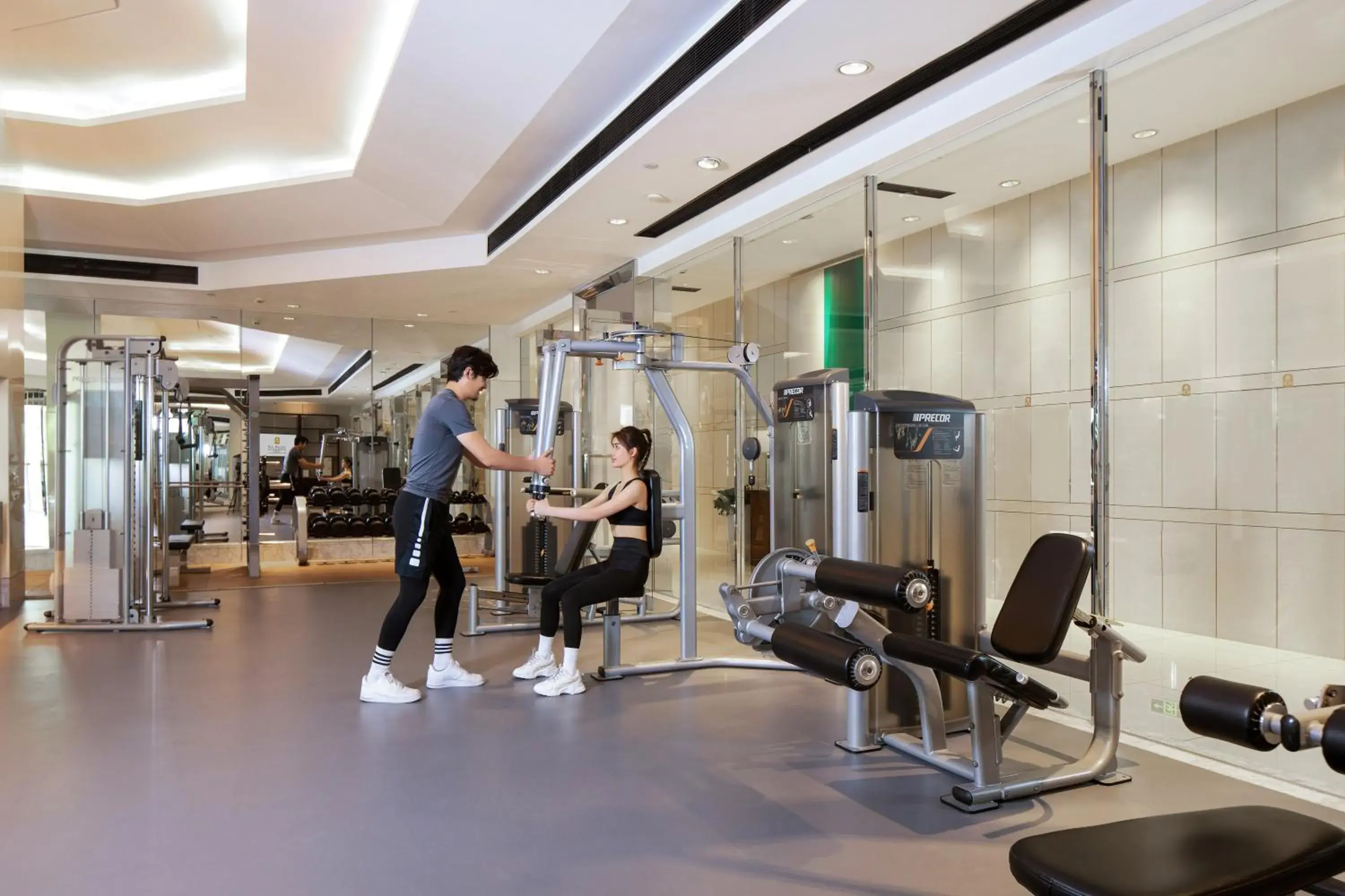 Fitness centre/facilities in Pan Pacific Ningbo Fitness centre/facilities in Pan Pacific Ningbo