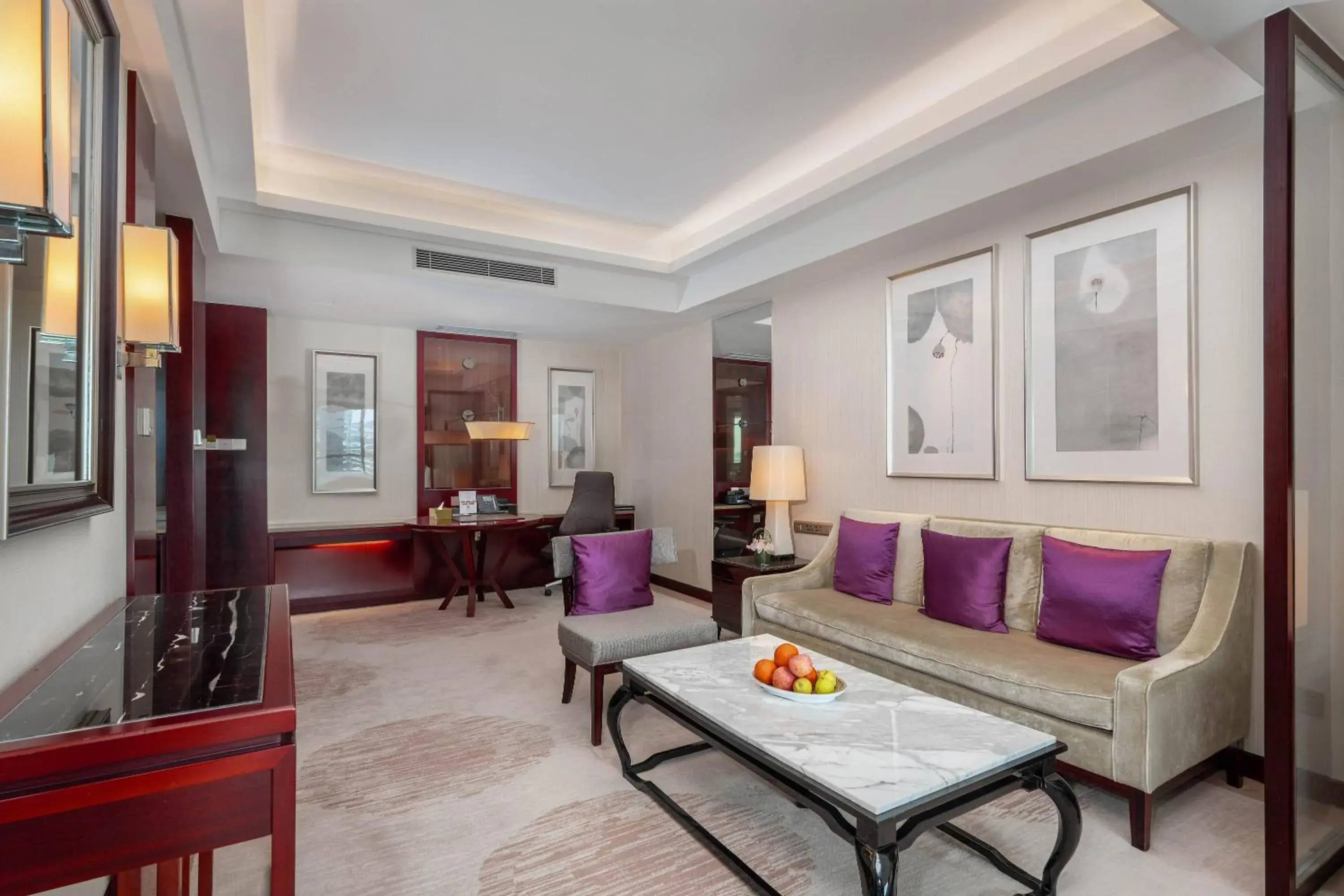 Photo of the whole room in Pan Pacific Ningbo Photo of the whole room in Pan Pacific Ningbo