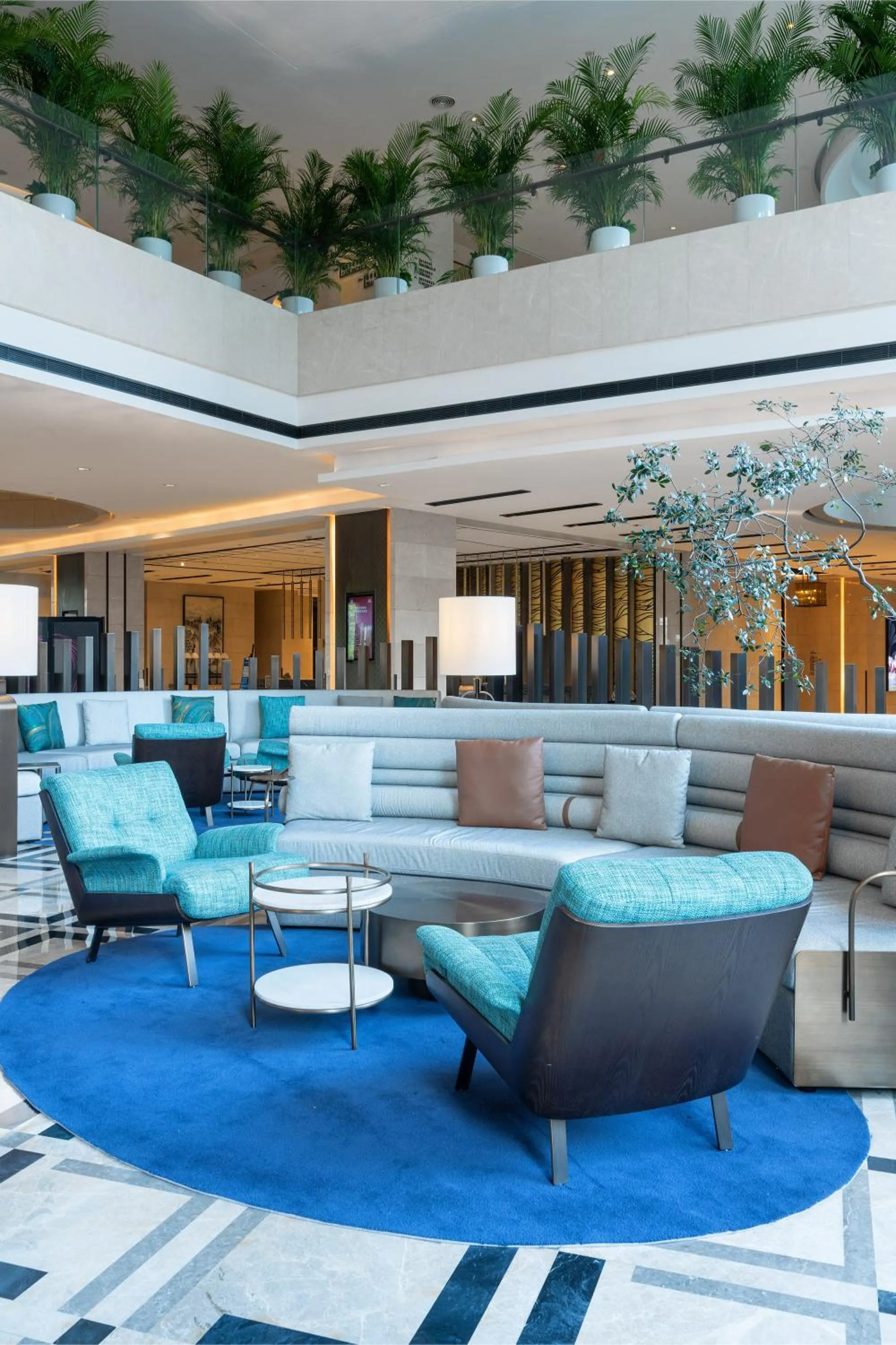Lobby or reception in Pan Pacific Ningbo
