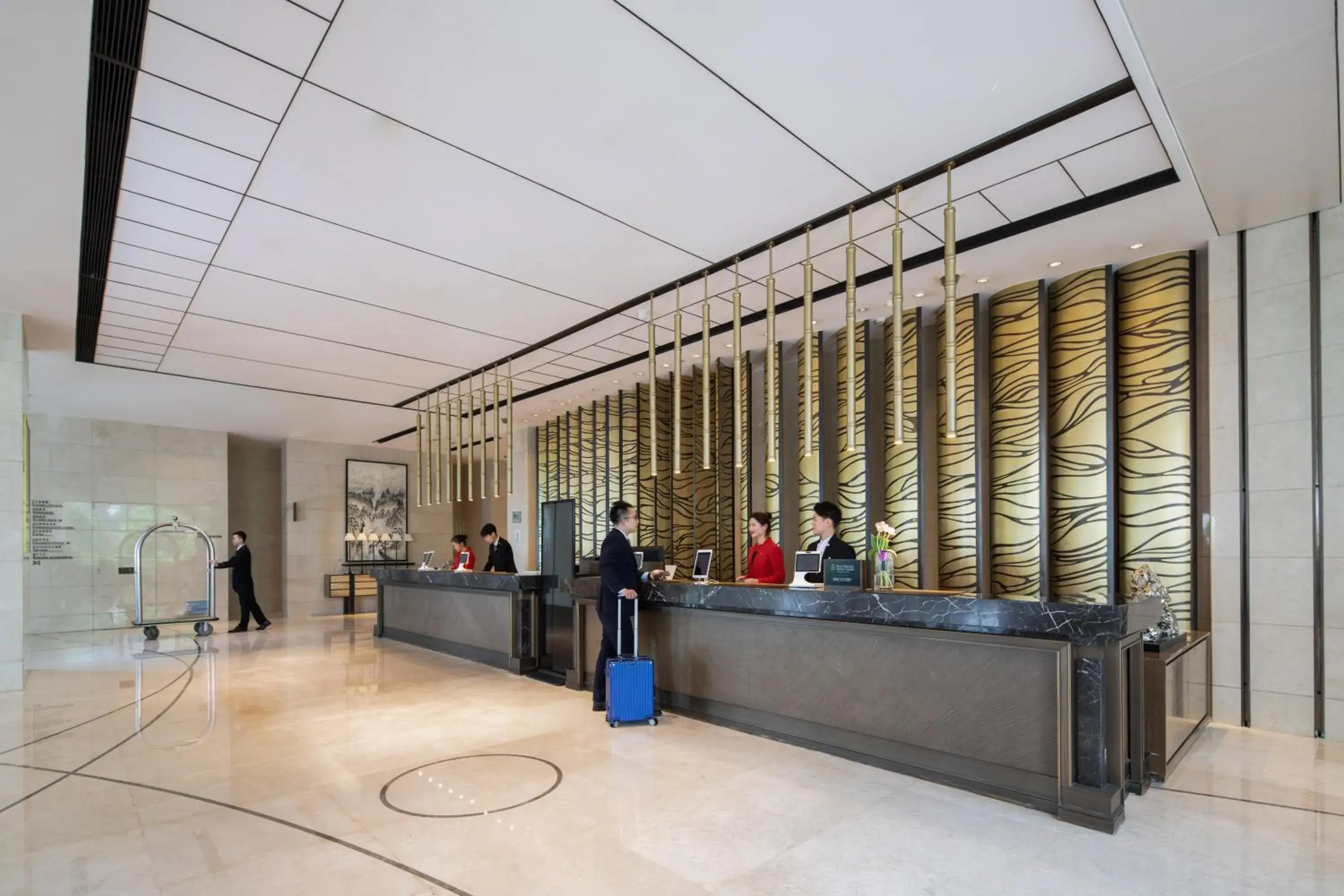 Lobby or reception in Pan Pacific Ningbo Lobby or reception in Pan Pacific Ningbo
