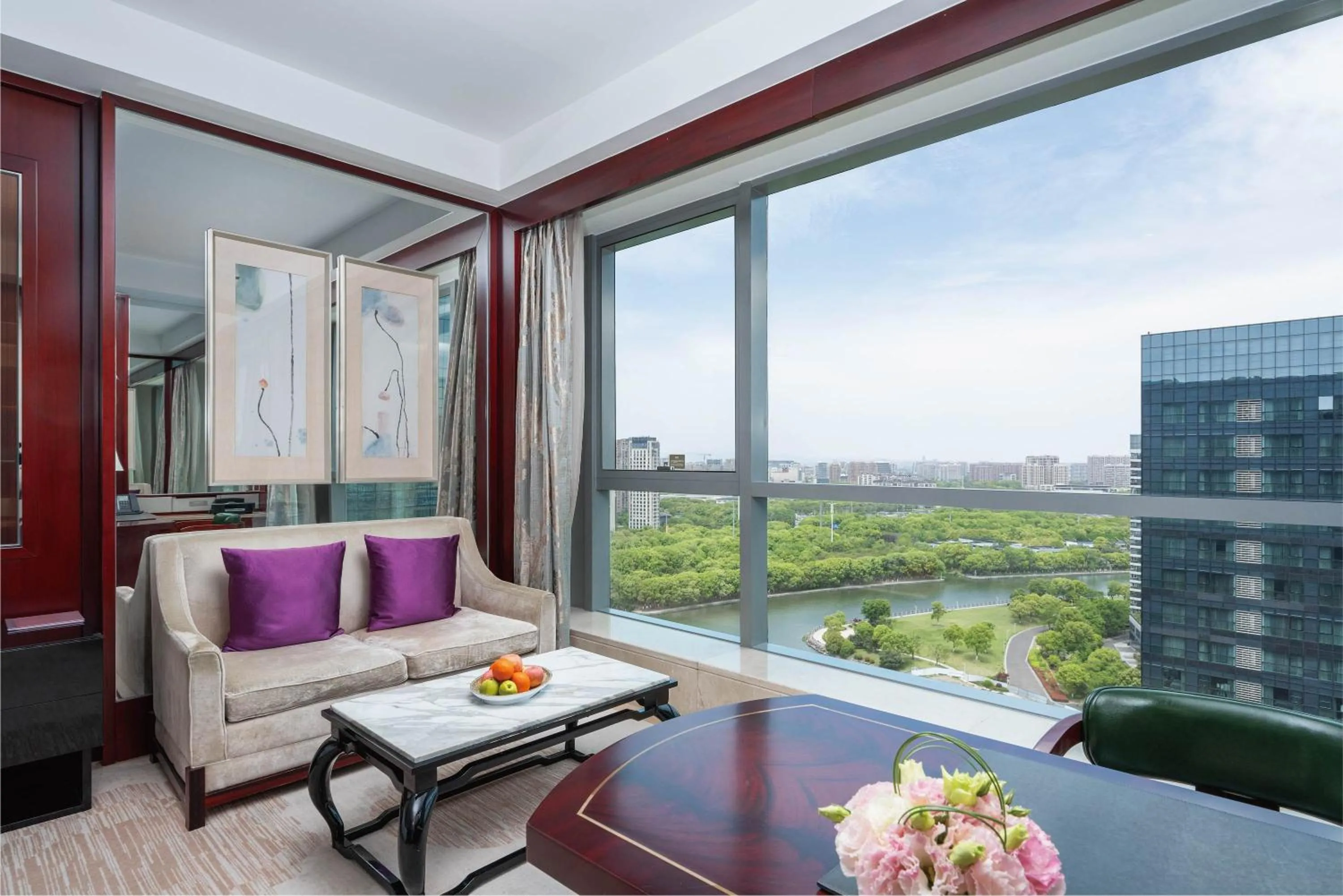 Photo of the whole room in Pan Pacific Ningbo