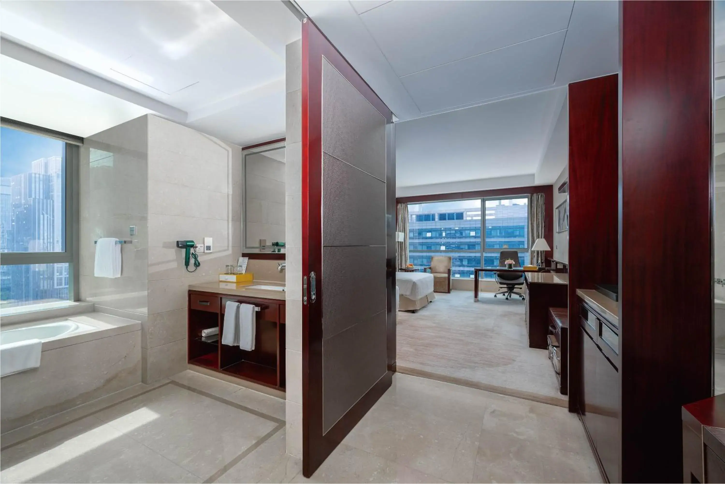 Photo of the whole room in Pan Pacific Ningbo Photo of the whole room in Pan Pacific Ningbo