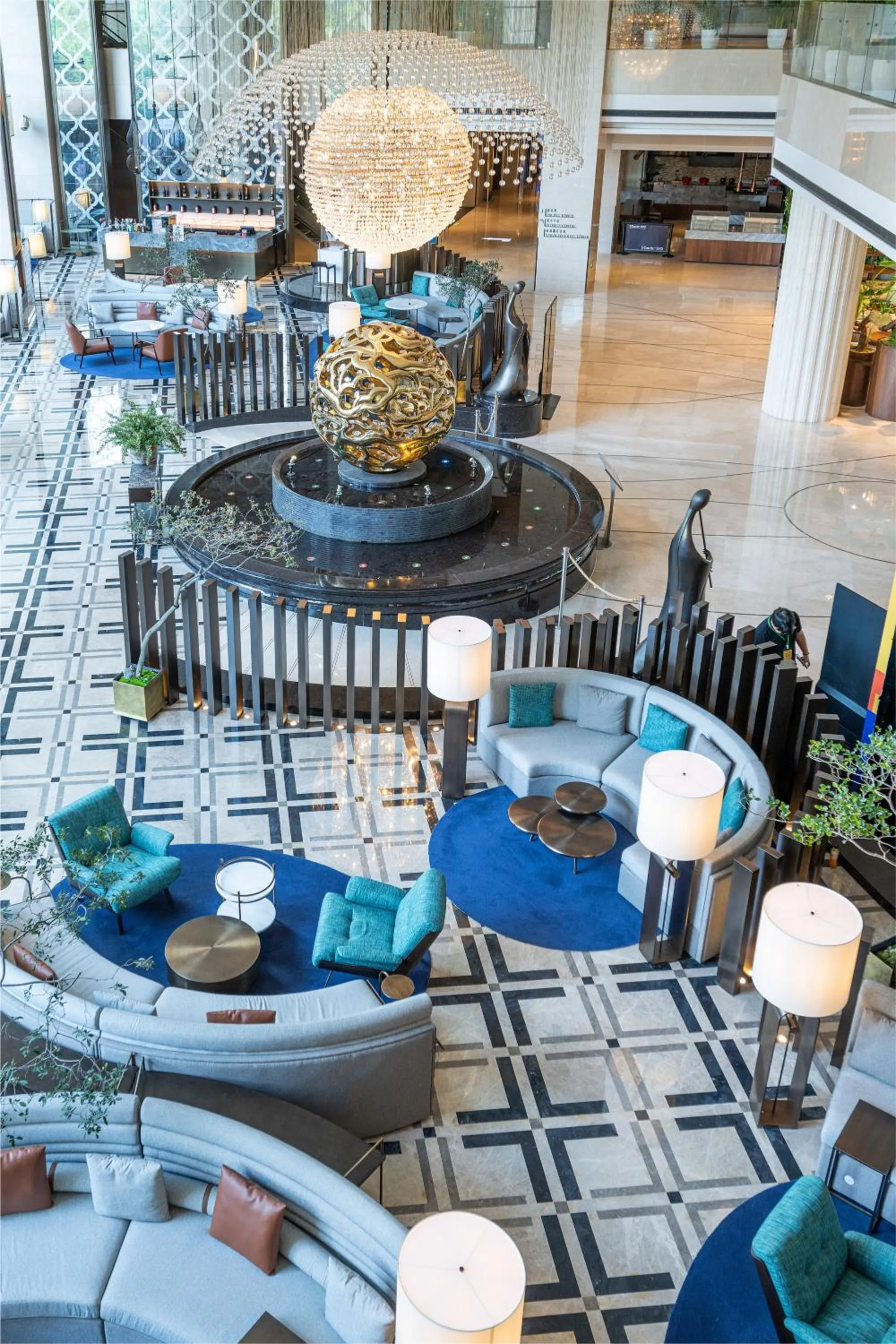 Lobby or reception in Pan Pacific Ningbo