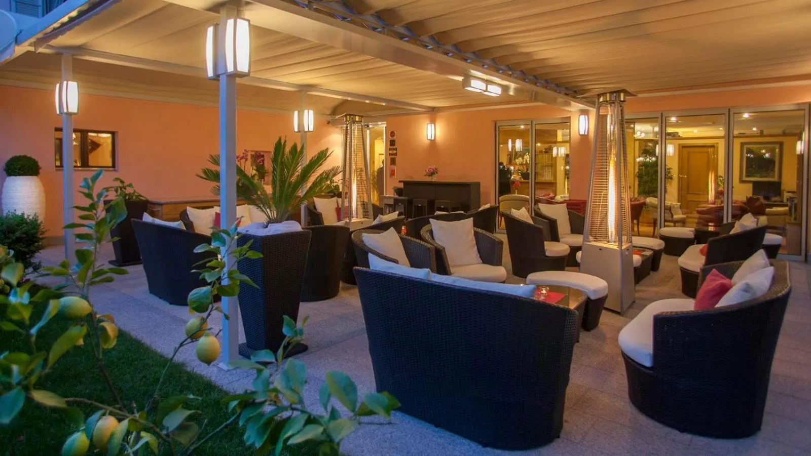 Balcony/Terrace in Hotel & Spa Cacciatori