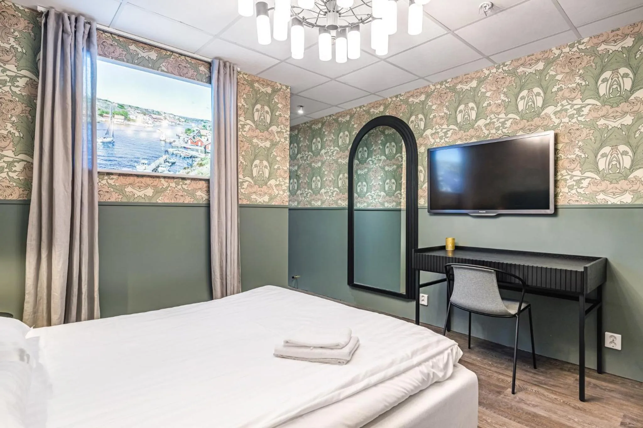 Bed in Stockholm Inn Hotel