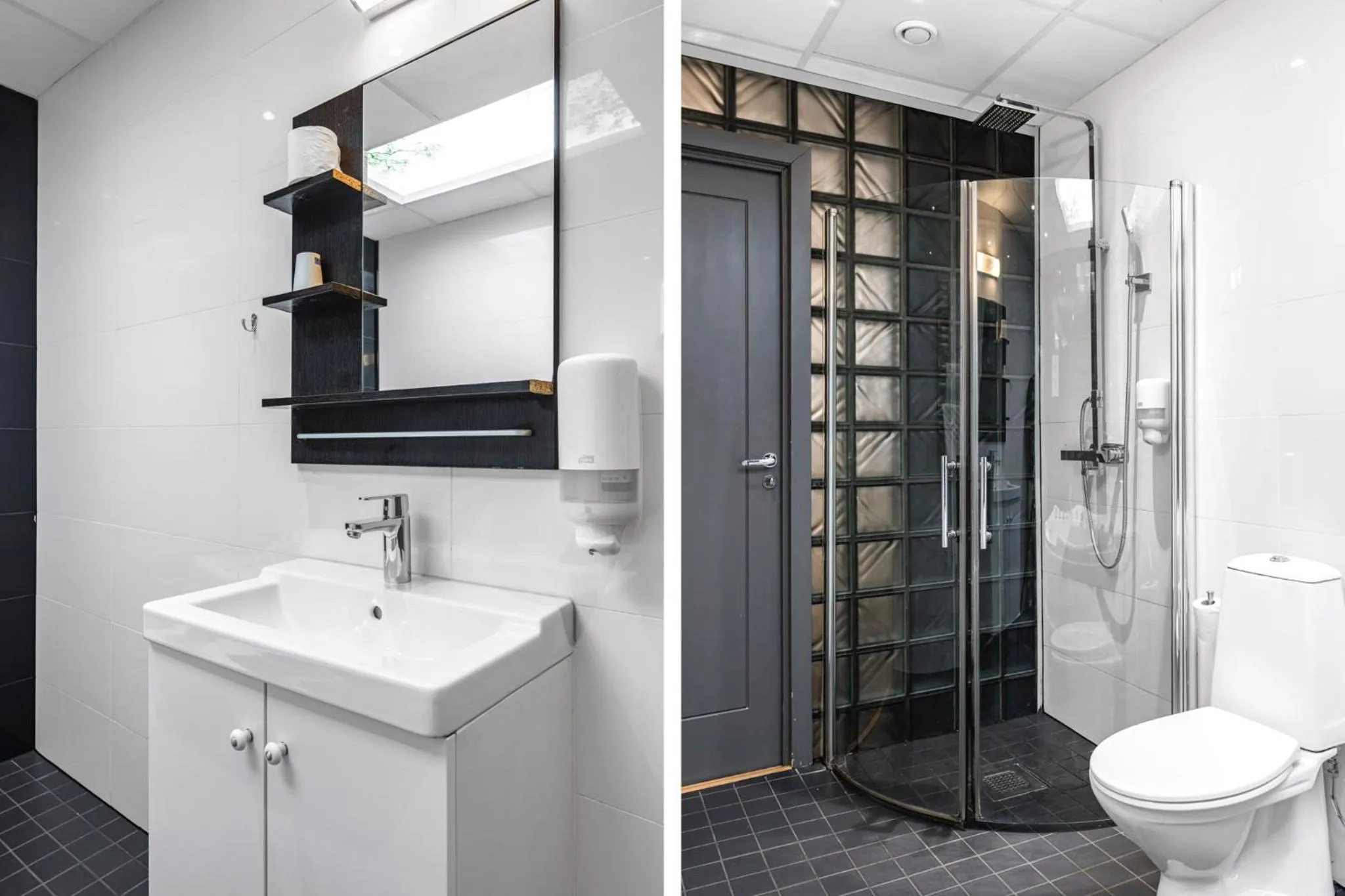 Shower in Stockholm Inn Hotel