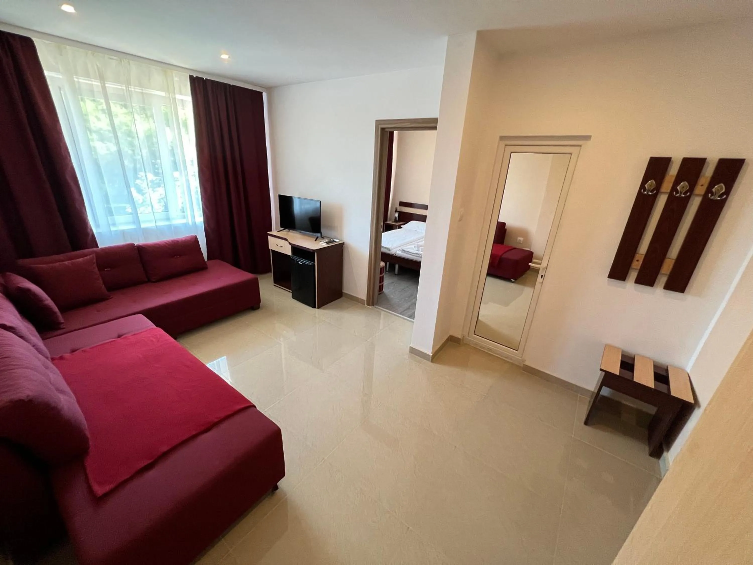 Living room, Bed in Claudia