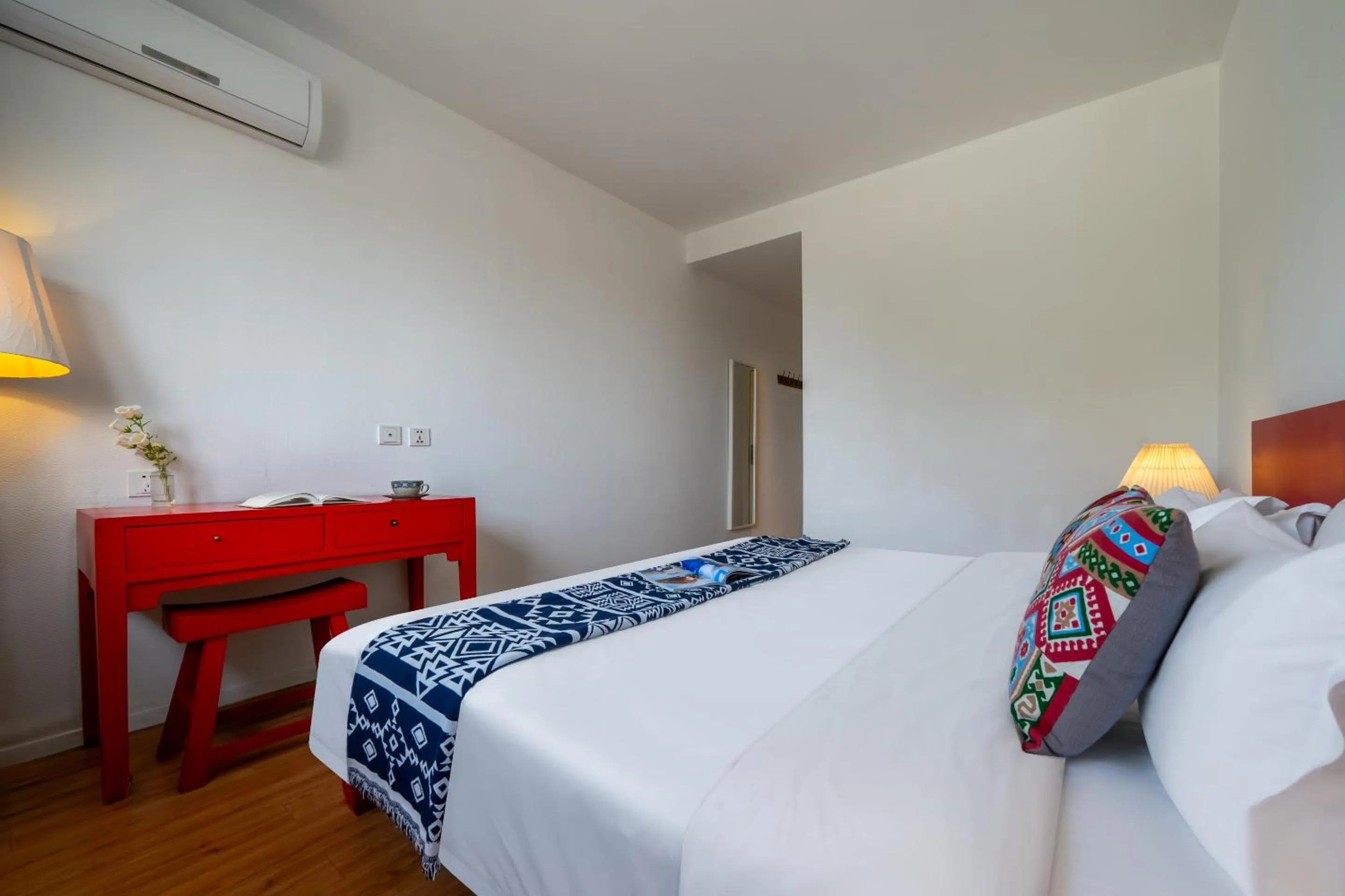 Bed in Peking Youth Hostel