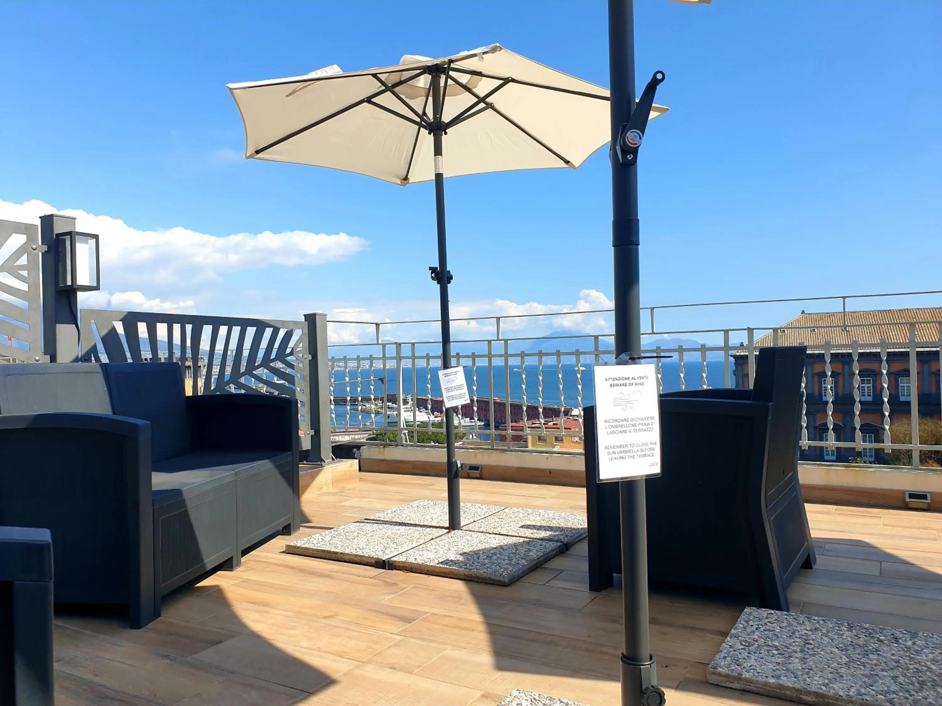 Balcony/Terrace in B&B Musica e Mare