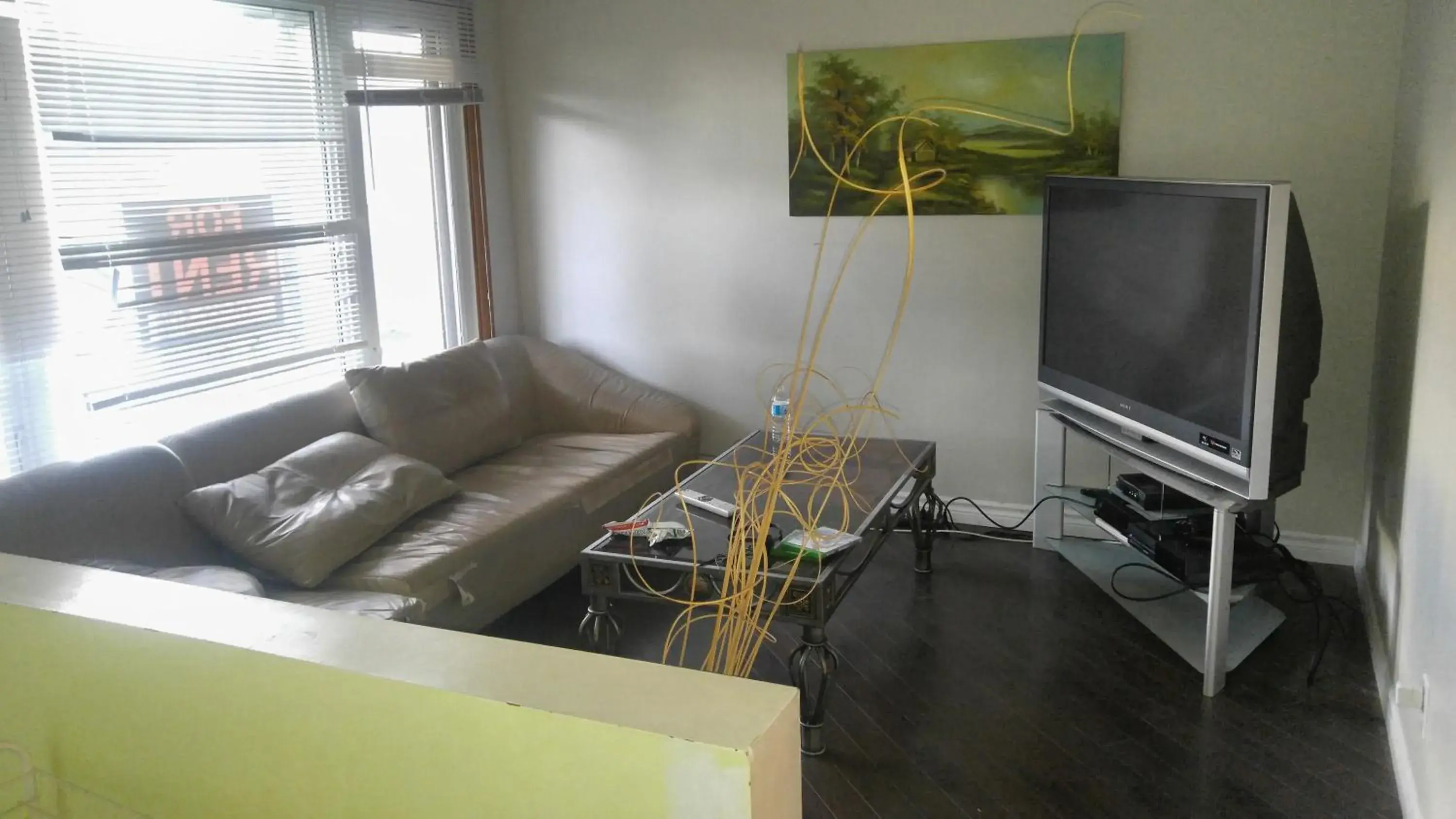 Communal lounge/ TV room in McMaster Accommodations Communal lounge/ TV room in McMaster Accommodations