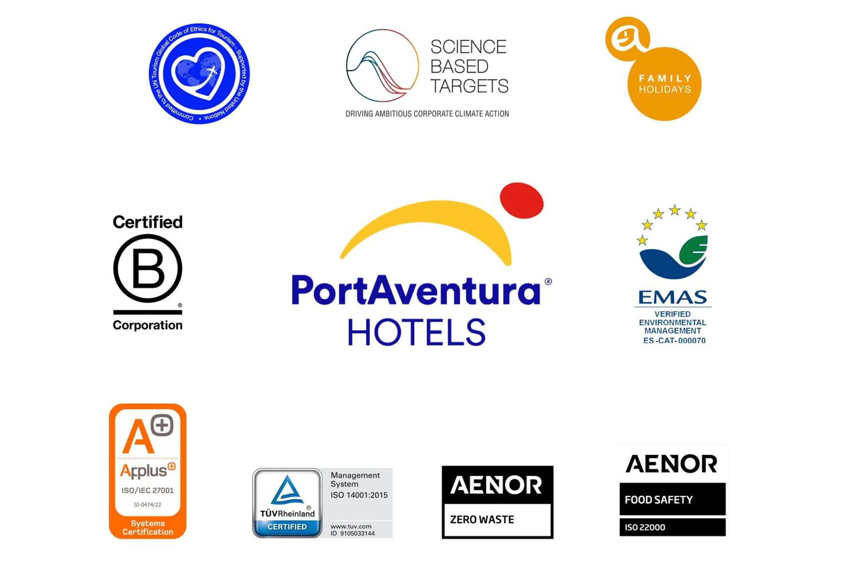 Logo/Certificate/Sign in PortAventura Hotel Roulette - Includes unlimited access to PortAventura Park & 1 access to Ferrari Land