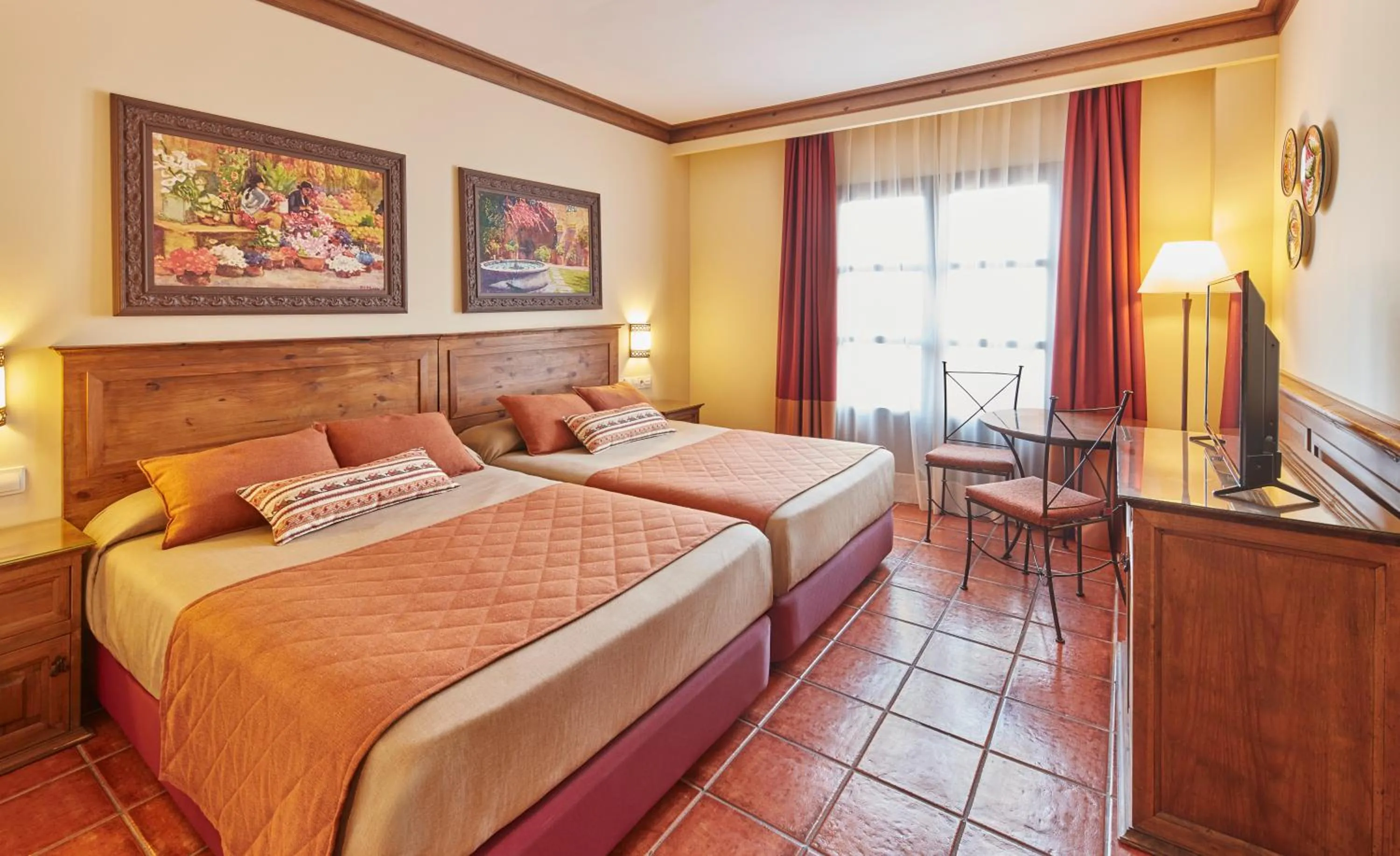 Bedroom, Bed in PortAventura Hotel Roulette - Includes unlimited access to PortAventura Park & 1 access to Ferrari Land