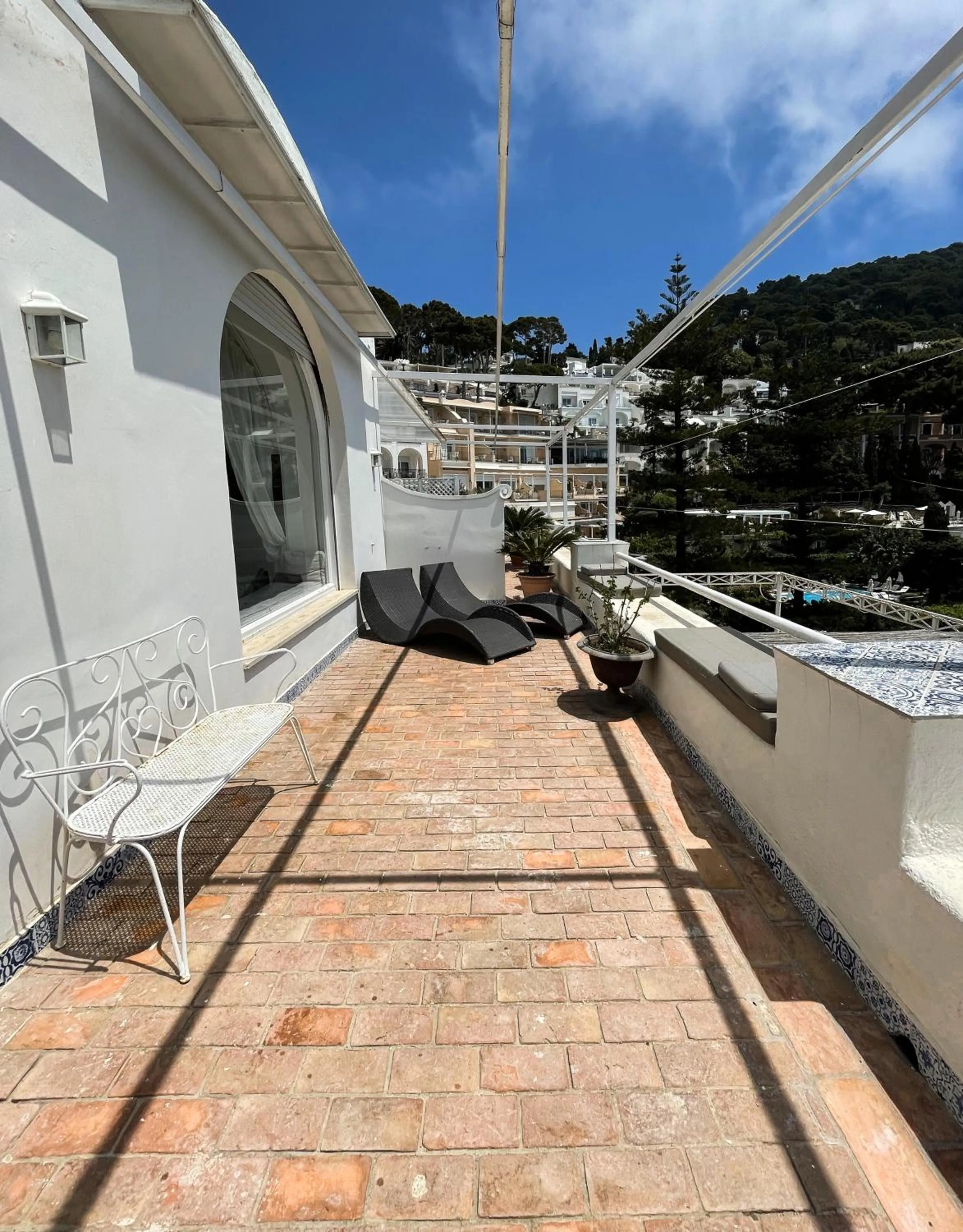 Balcony/Terrace in Villa Calypso