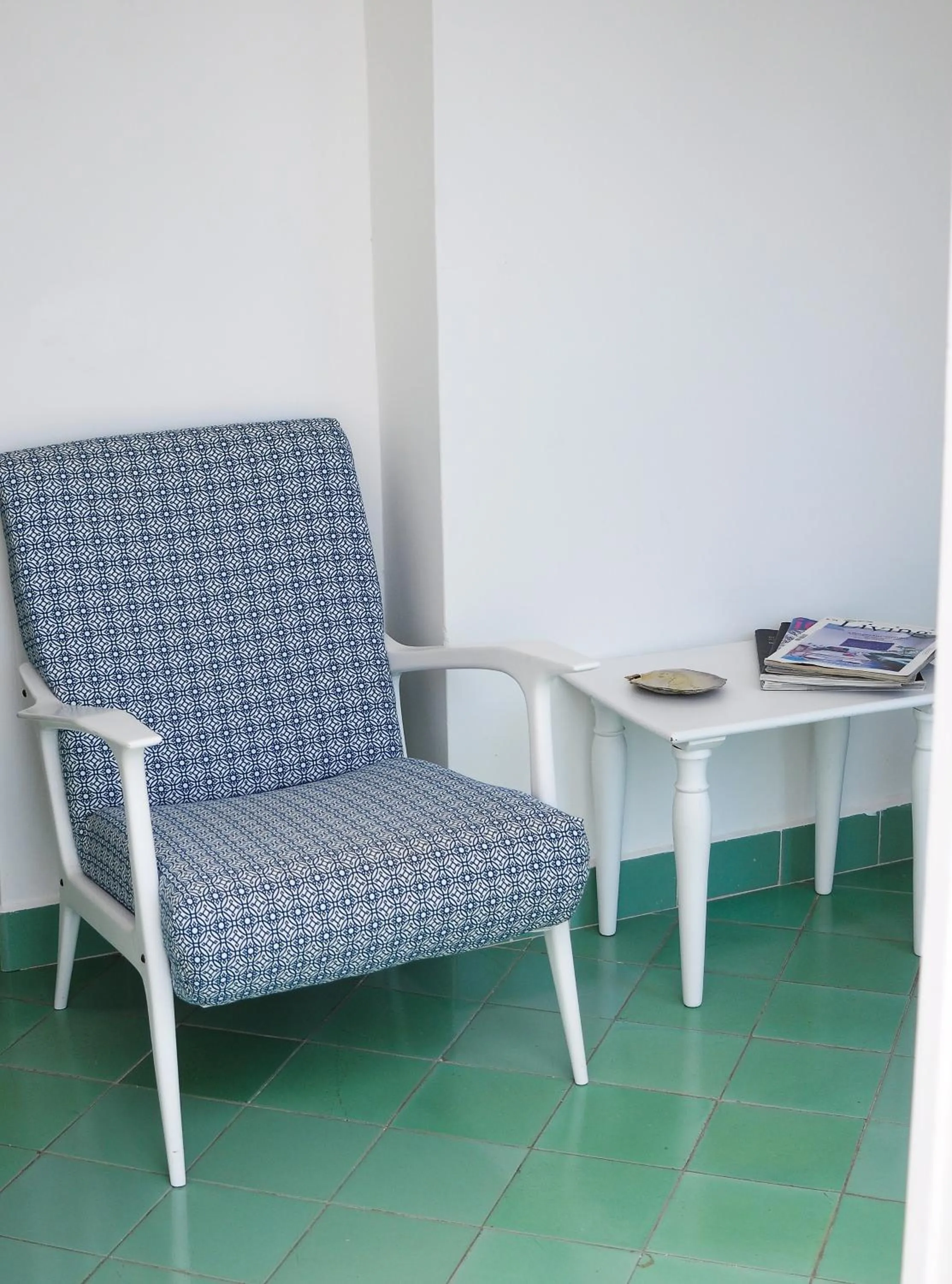 Seating area in Villa Calypso