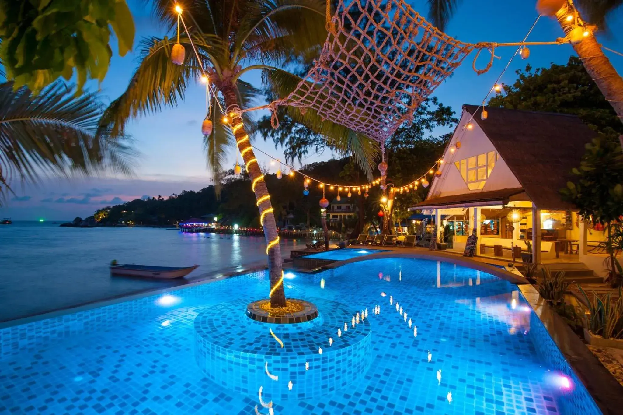 Pool view in Fisherman Koh Tao Pool view in Fisherman Koh Tao