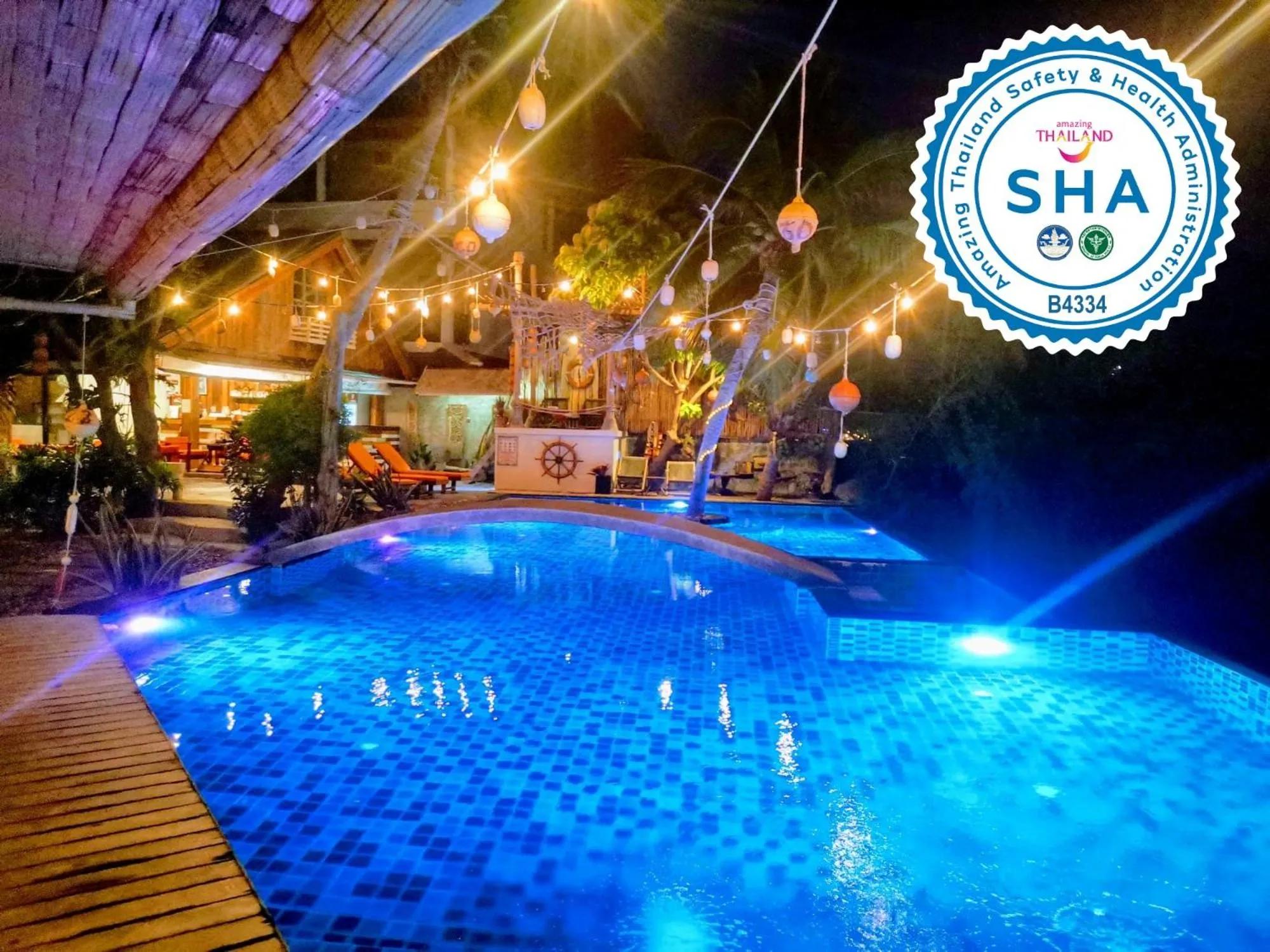 Swimming pool in Fisherman Koh Tao