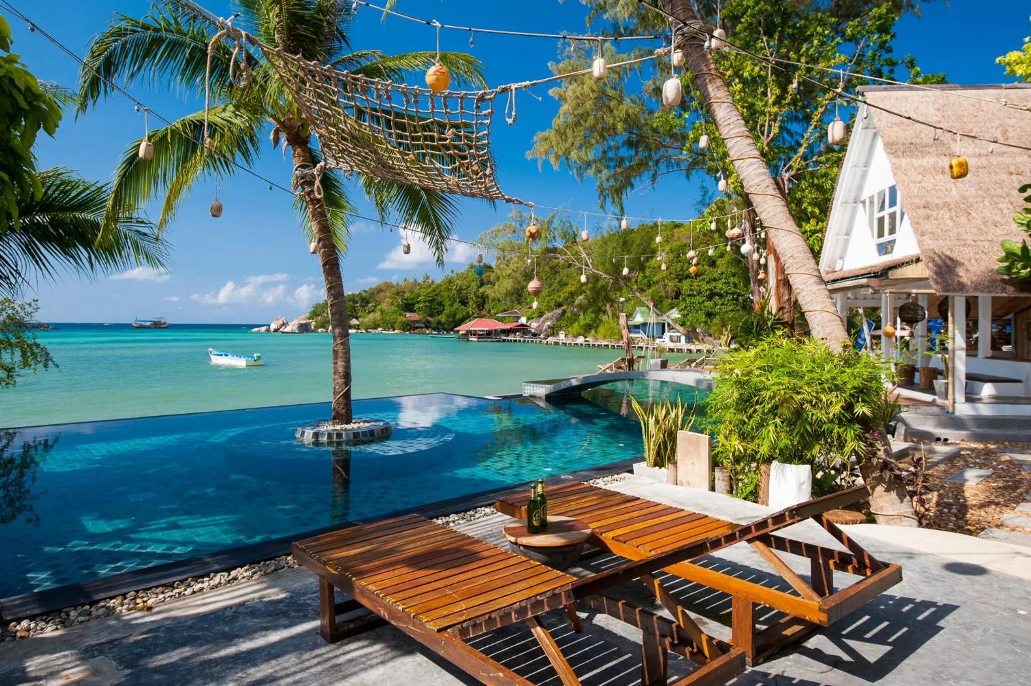Pool view in Fisherman Koh Tao