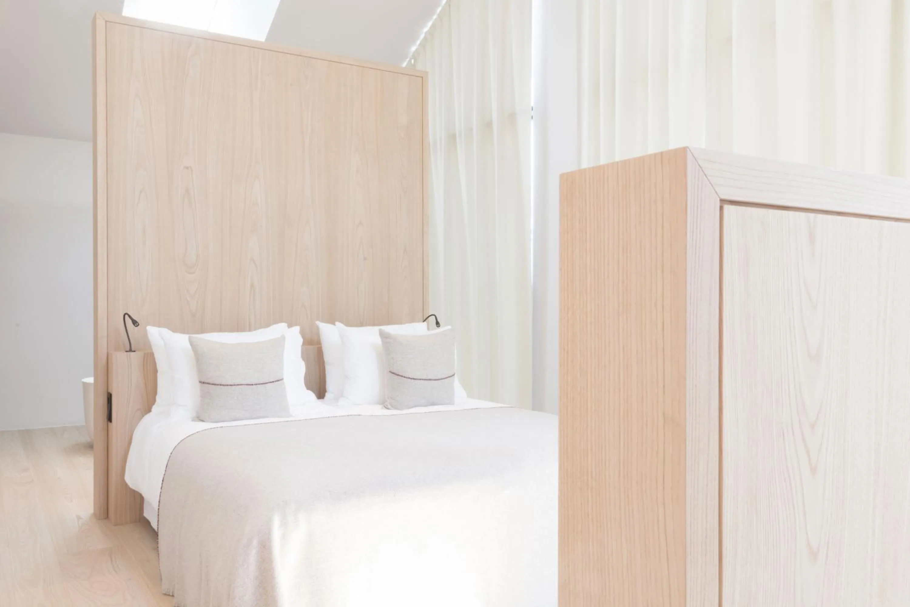 Bed in Schgaguler Hotel