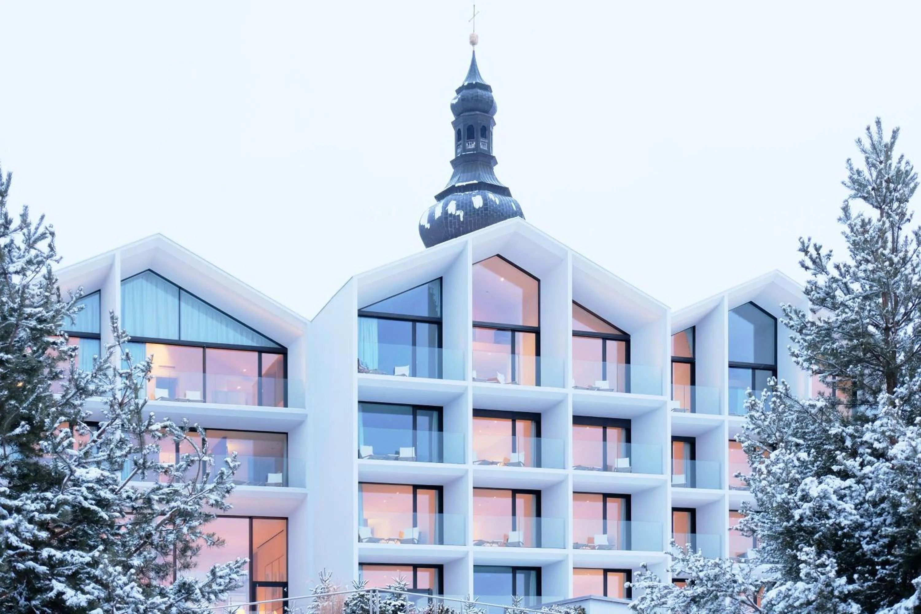 Property building in Schgaguler Hotel