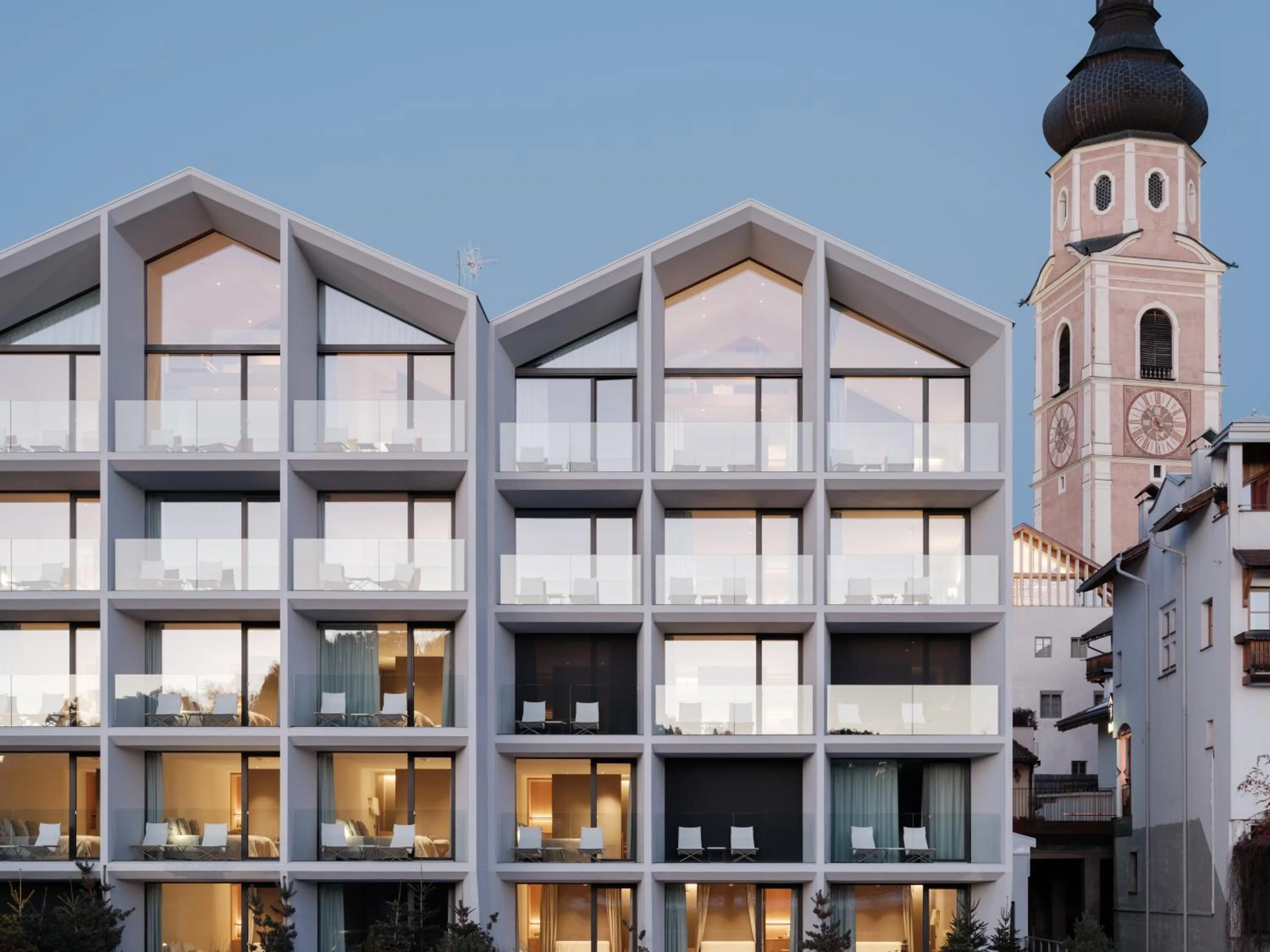 Property building in Schgaguler Hotel