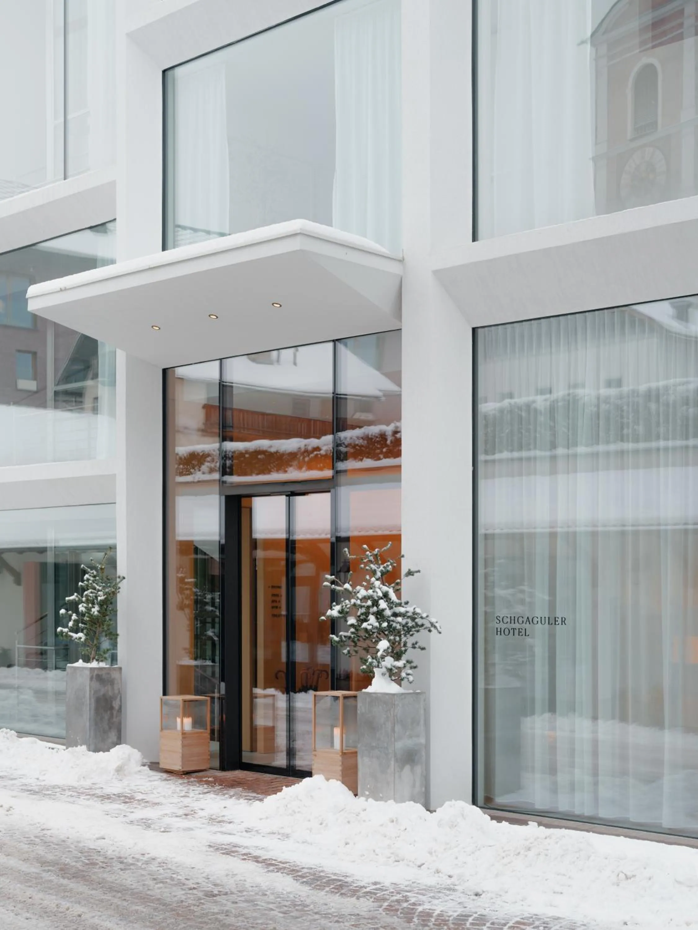 Property building in Schgaguler Hotel