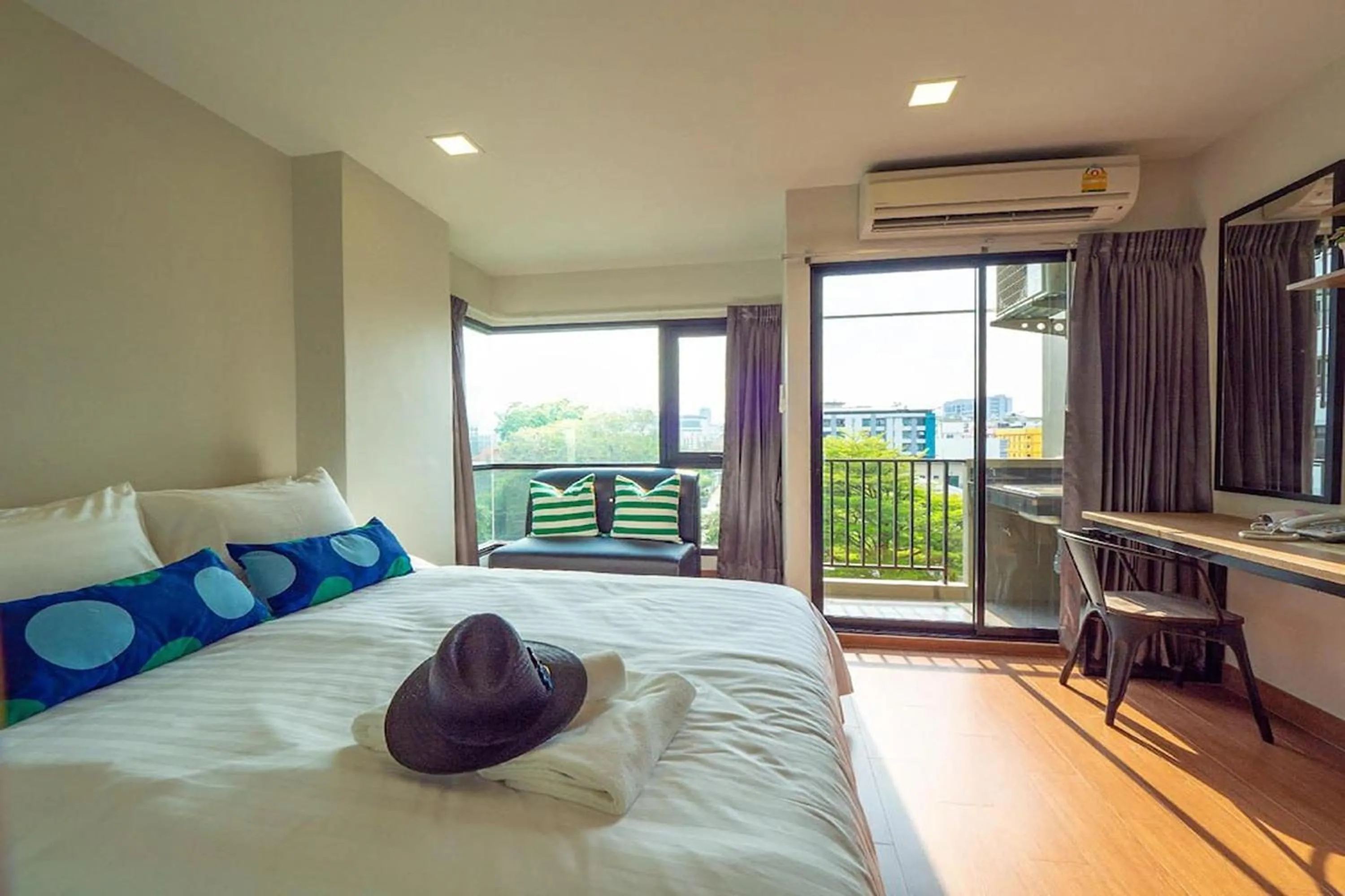 Bed in Casa Luxe Hotel and Resident